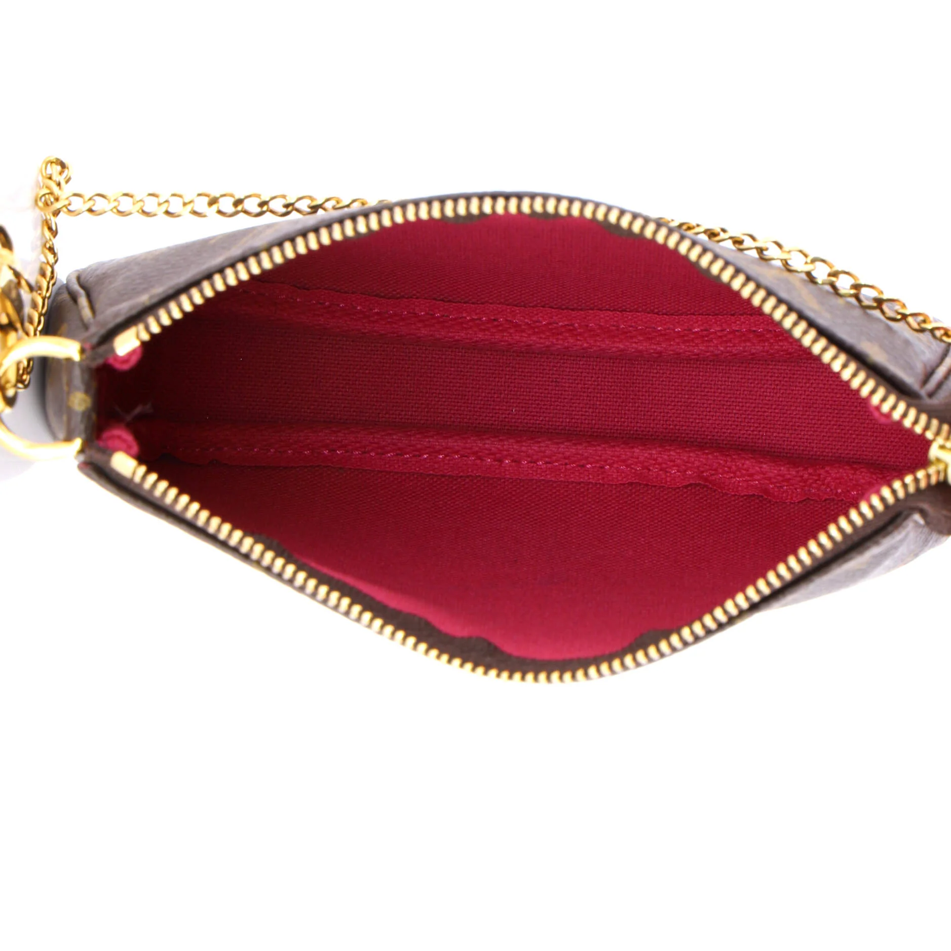 Pochette Accessoires Limited Edition Vivienne Xmas Monogram Canvas Mini - Image 5