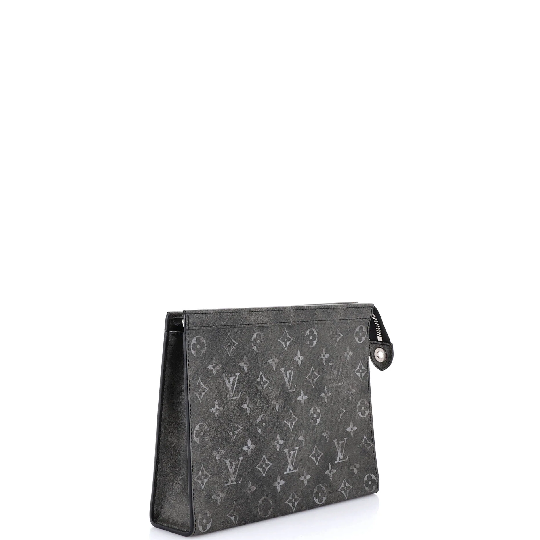 Pochette Voyage Brushed Monogram Leather MM - Image 2