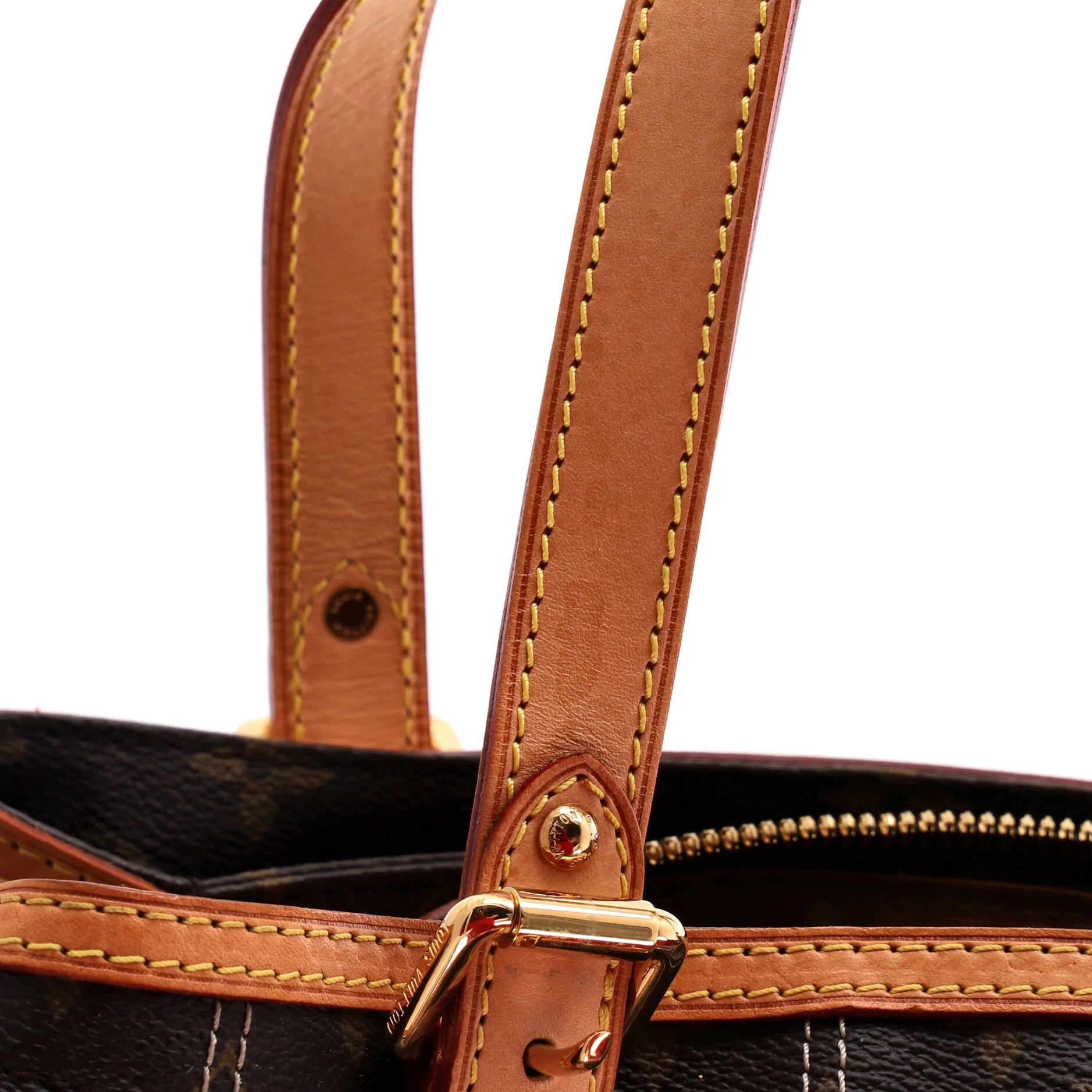 Riveting Handbag Monogram Canvas - Image 7