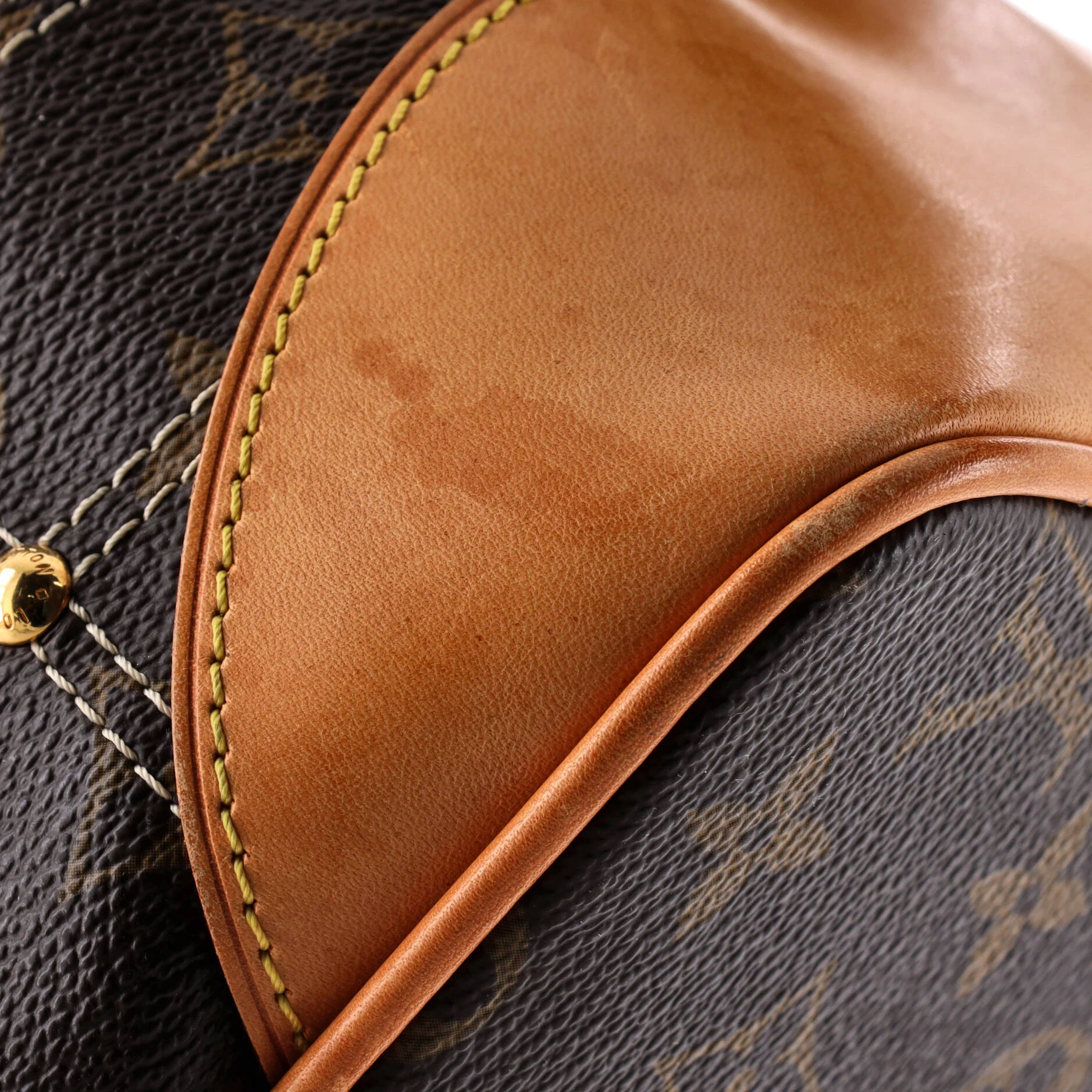 Riveting Handbag Monogram Canvas - Image 6