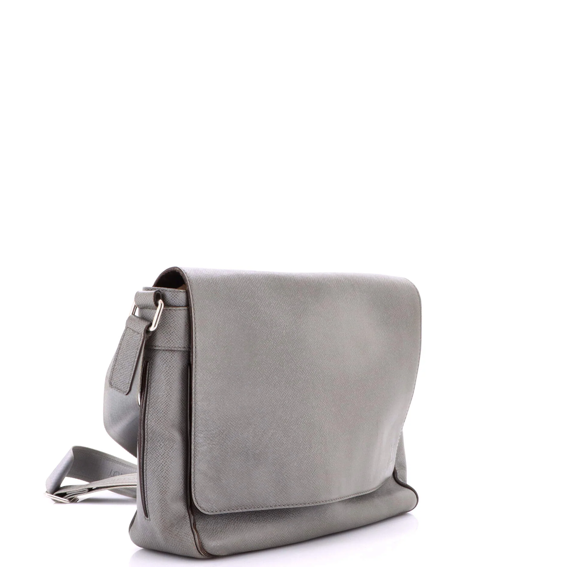 Roman Handbag Taiga Leather MM - Image 2