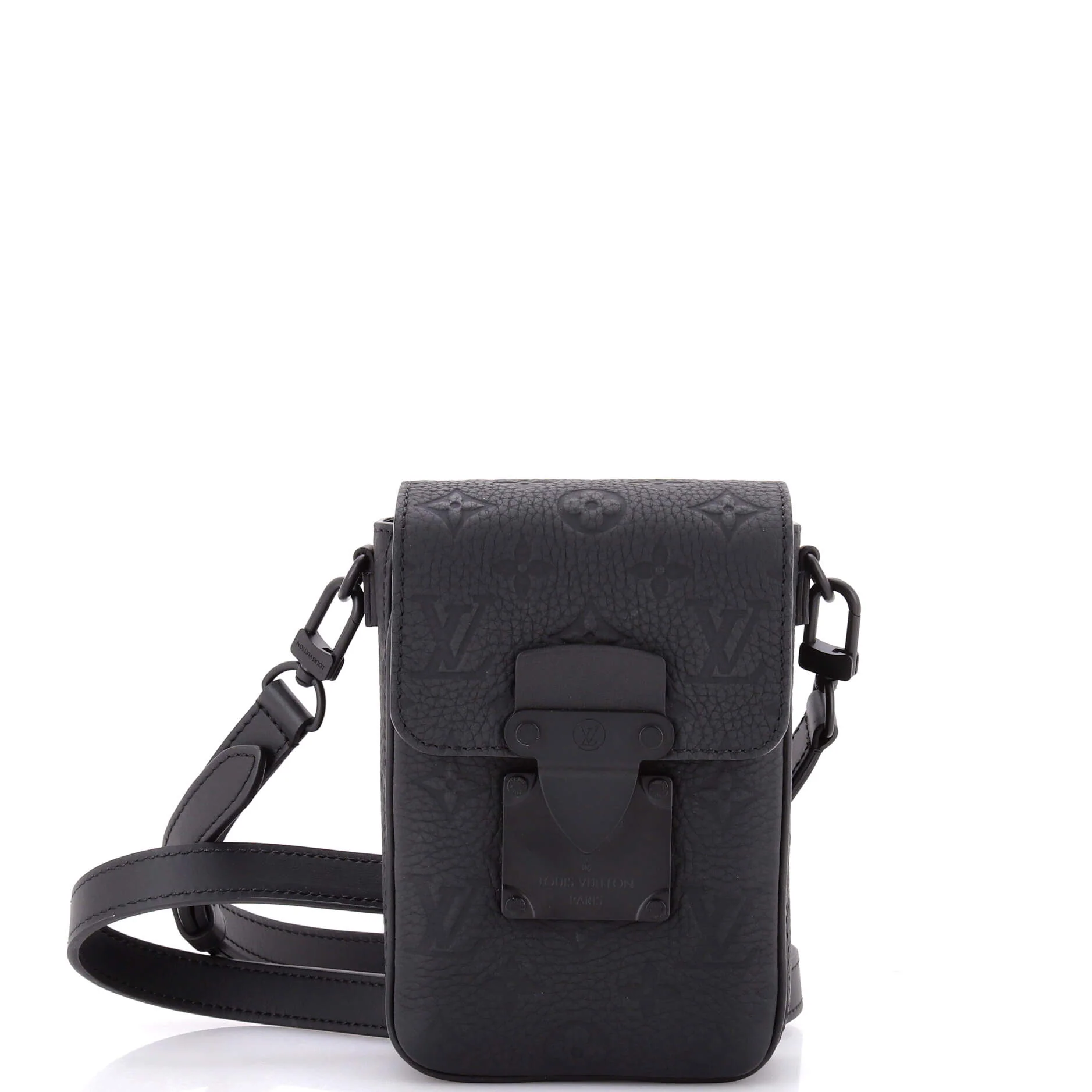 S Lock Vertical Wearable Wallet Monogram Taurillon Leather