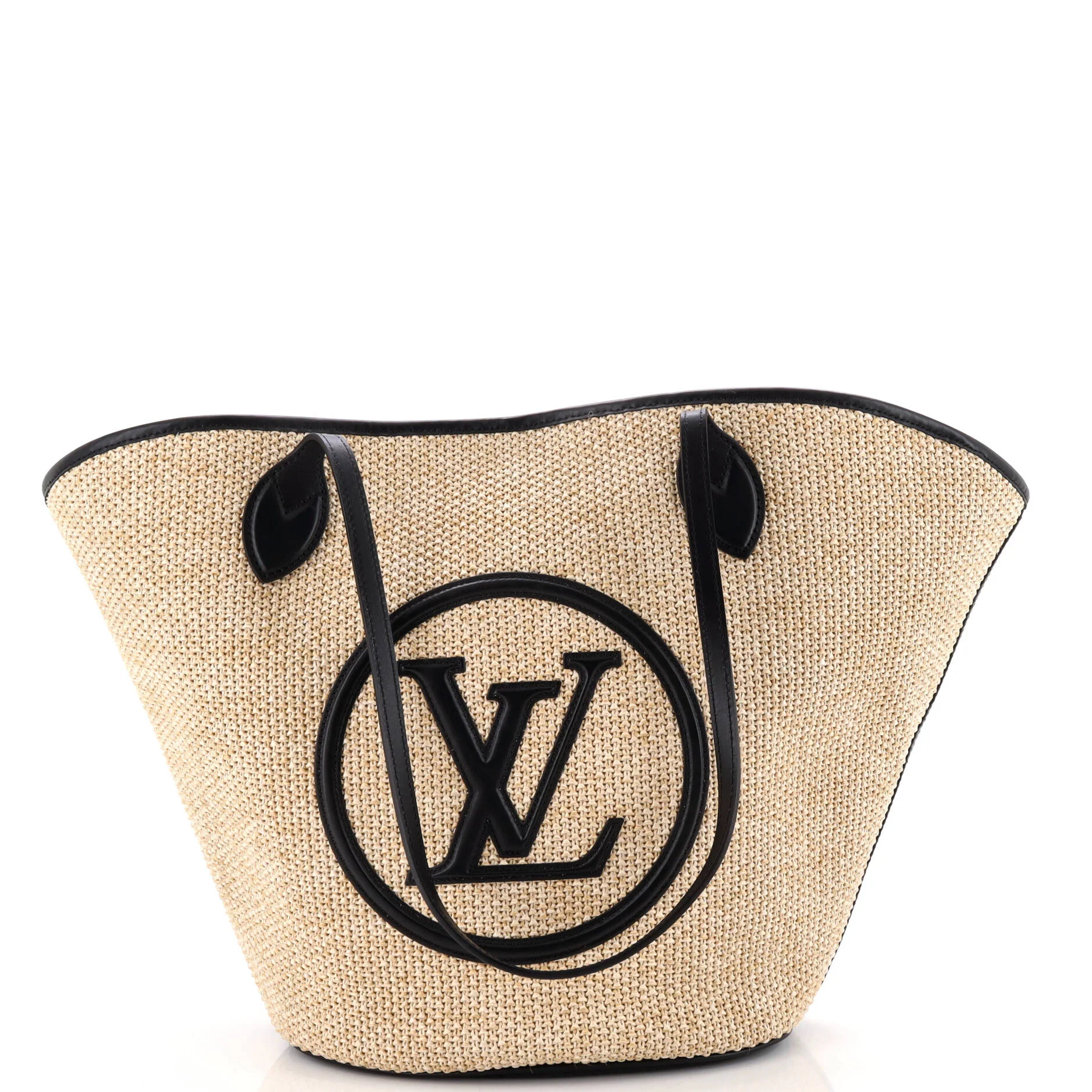 Saint Jacques NM Handbag Raffia and Leather
