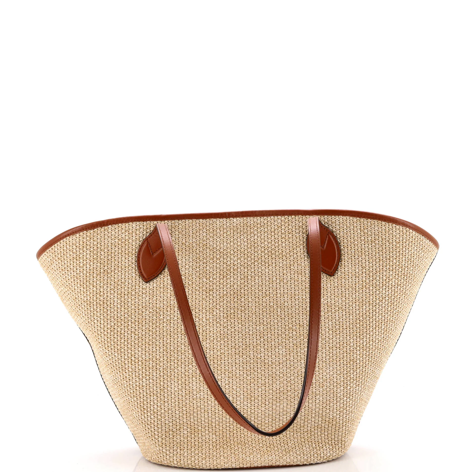 Saint Jacques NM Handbag Raffia and Leather - Image 4