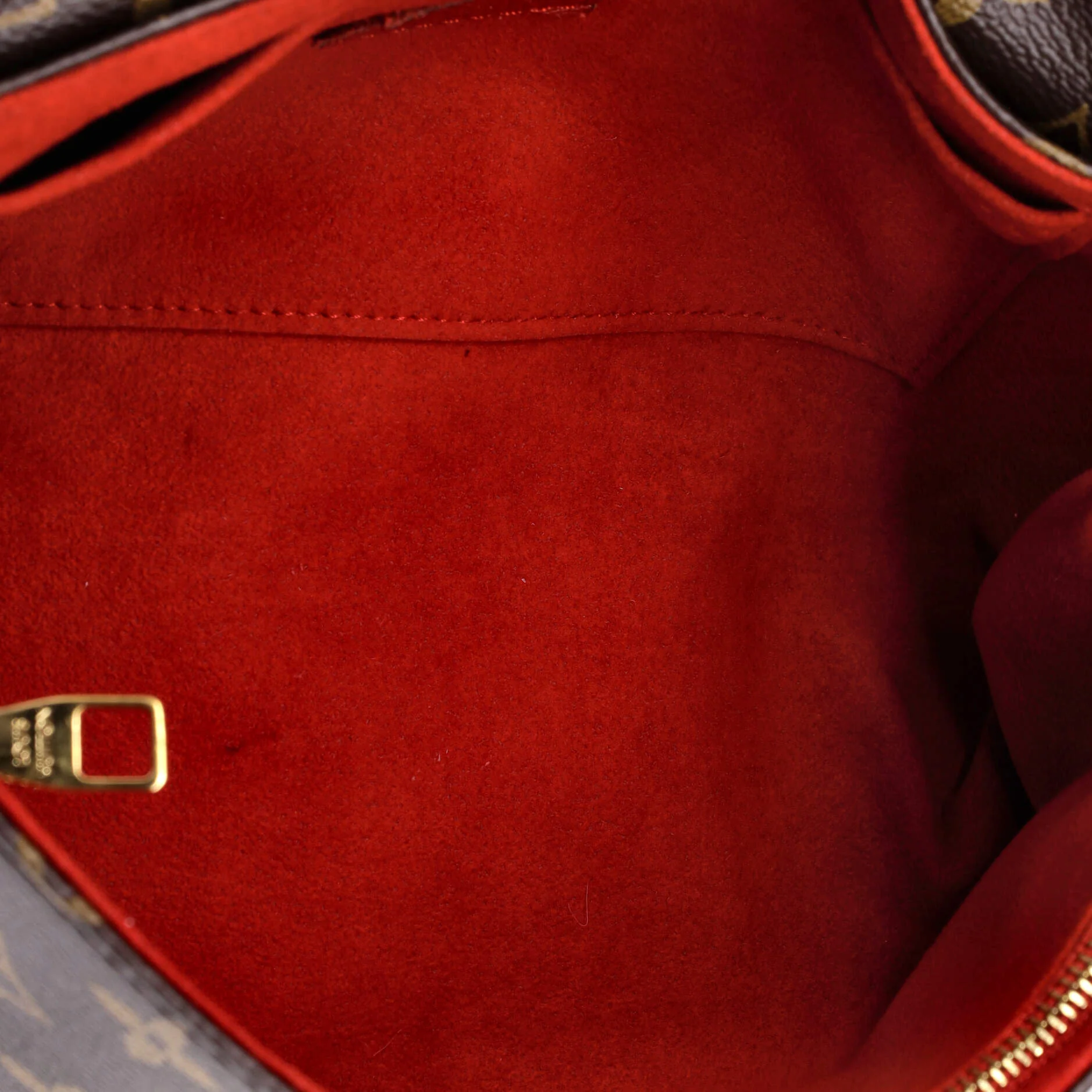 Saint Placide Handbag Monogram Canvas and Leather - Image 5