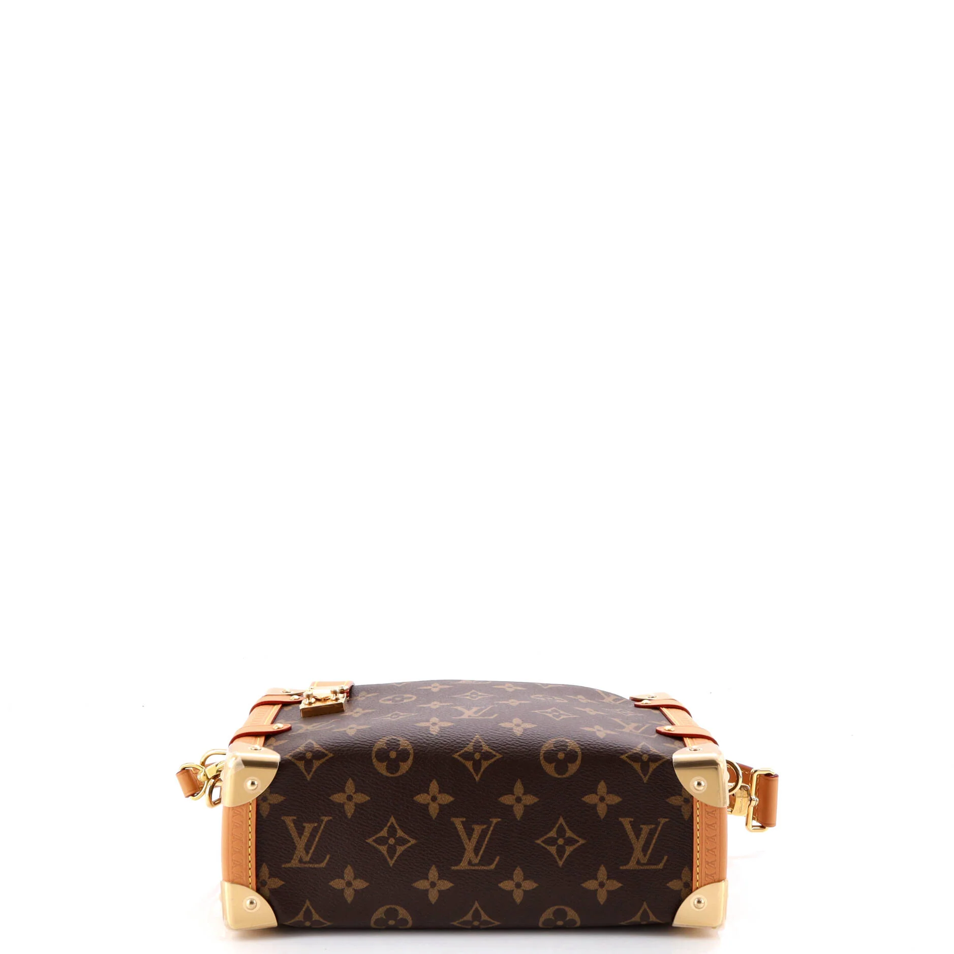 Side Trunk Handbag Monogram Canvas MM - Image 4