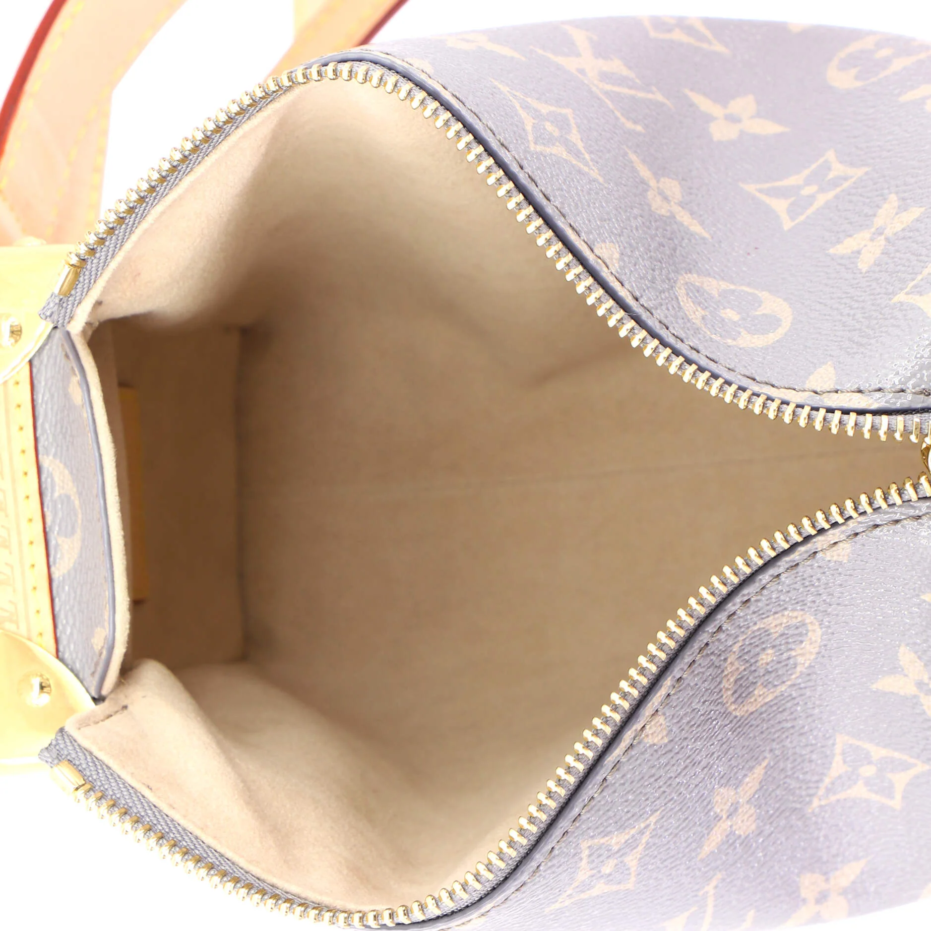 Side Trunk Handbag Monogram Canvas MM - Image 5