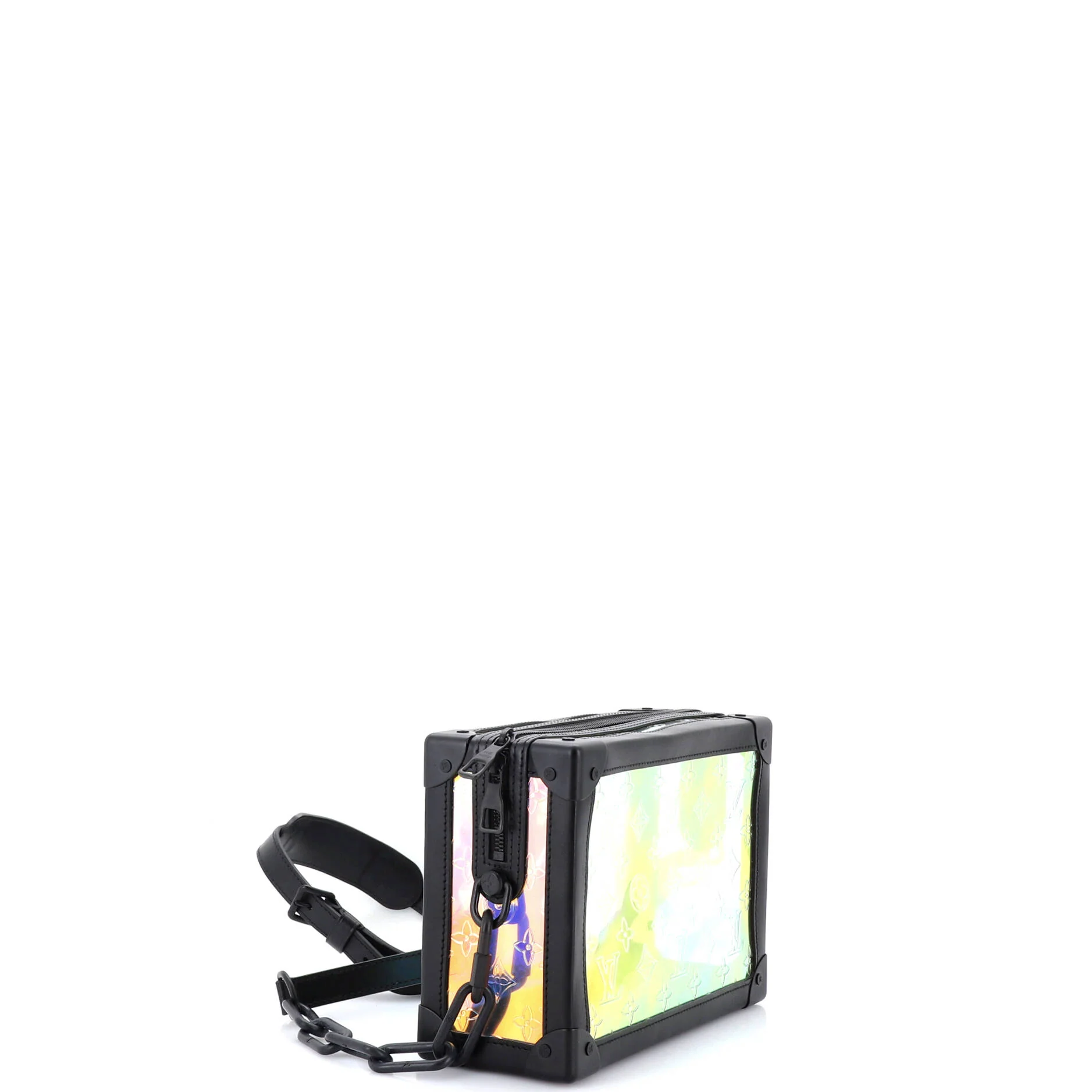 Soft Trunk Bag Limited Edition Dark Monogram Prism PVC - Image 2