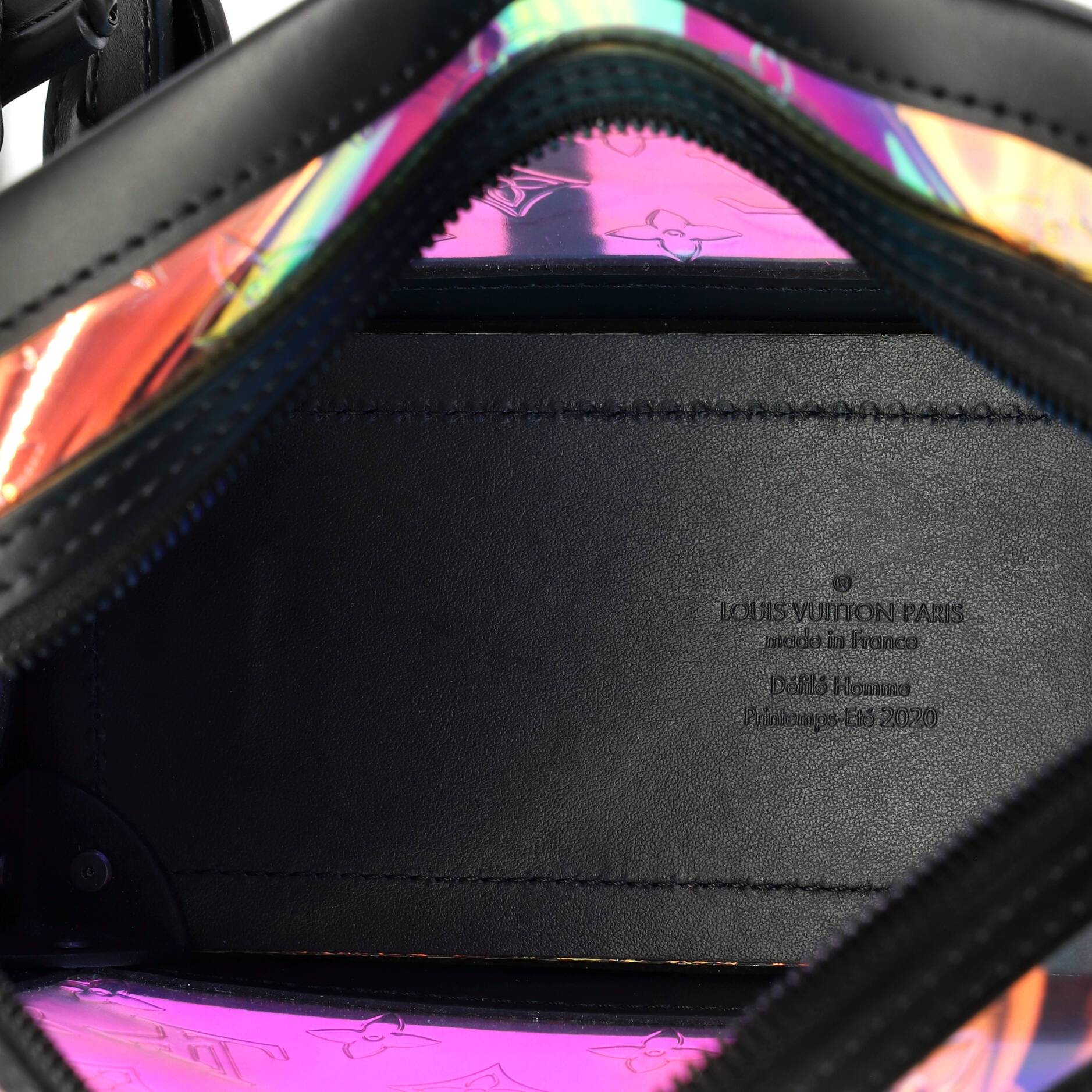 Soft Trunk Bag Limited Edition Dark Monogram Prism PVC - Image 5