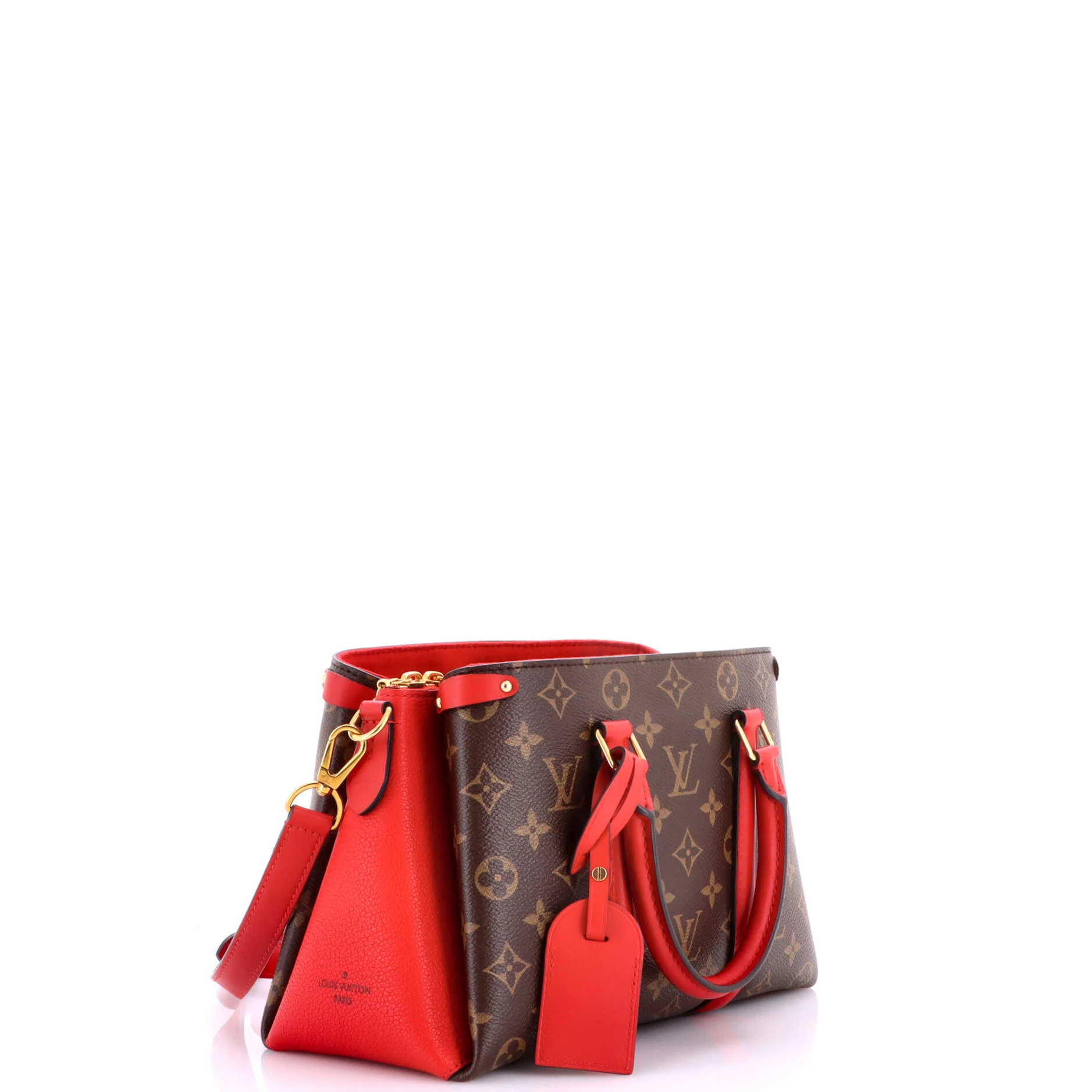 Soufflot Tote Monogram Canvas with Leather BB - Image 2