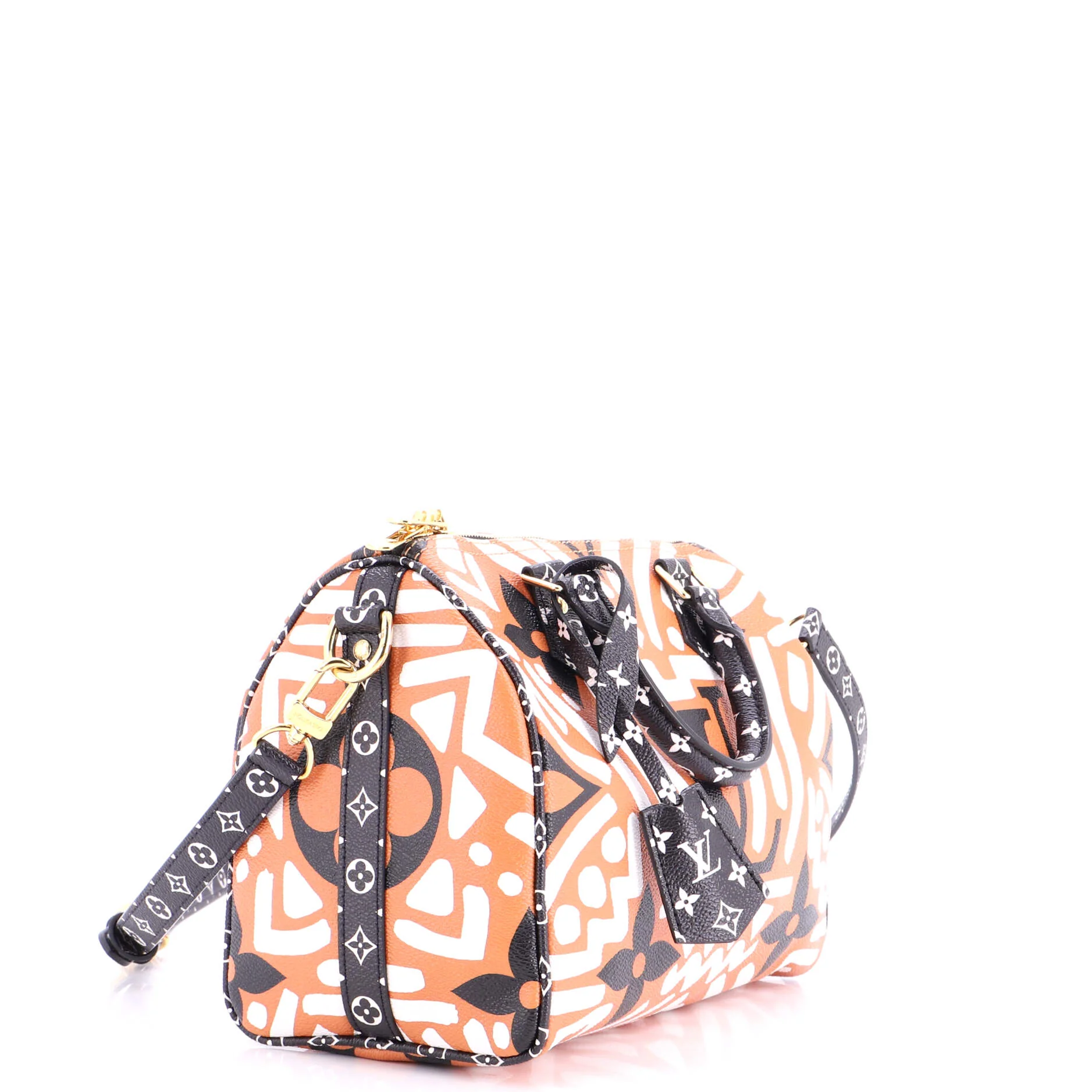 Speedy Bandouliere Bag Limited Edition Crafty Monogram Giant 25 - Image 2