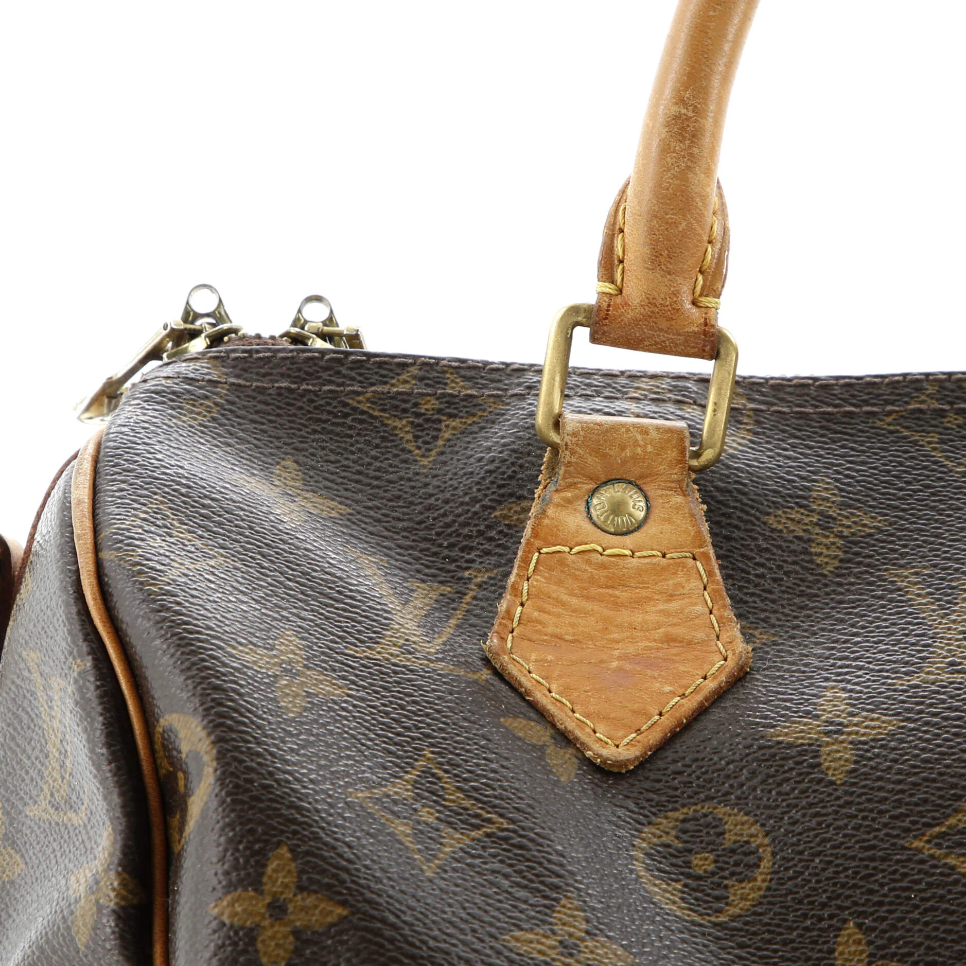 Speedy Bandouliere Bag Monogram Canvas 25 - Image 7