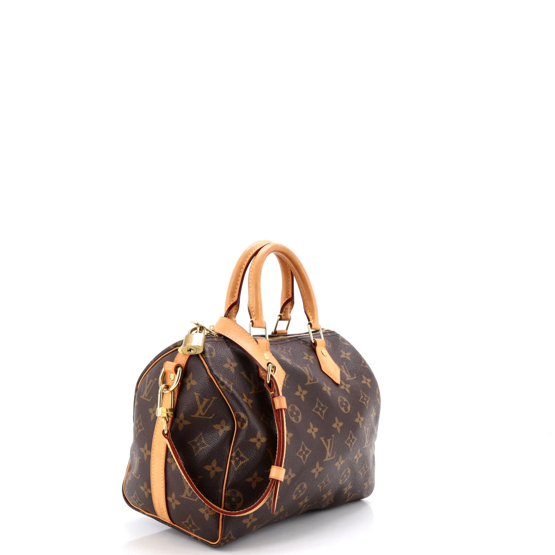 Speedy Bandouliere Bag Monogram Canvas 25 - Image 2