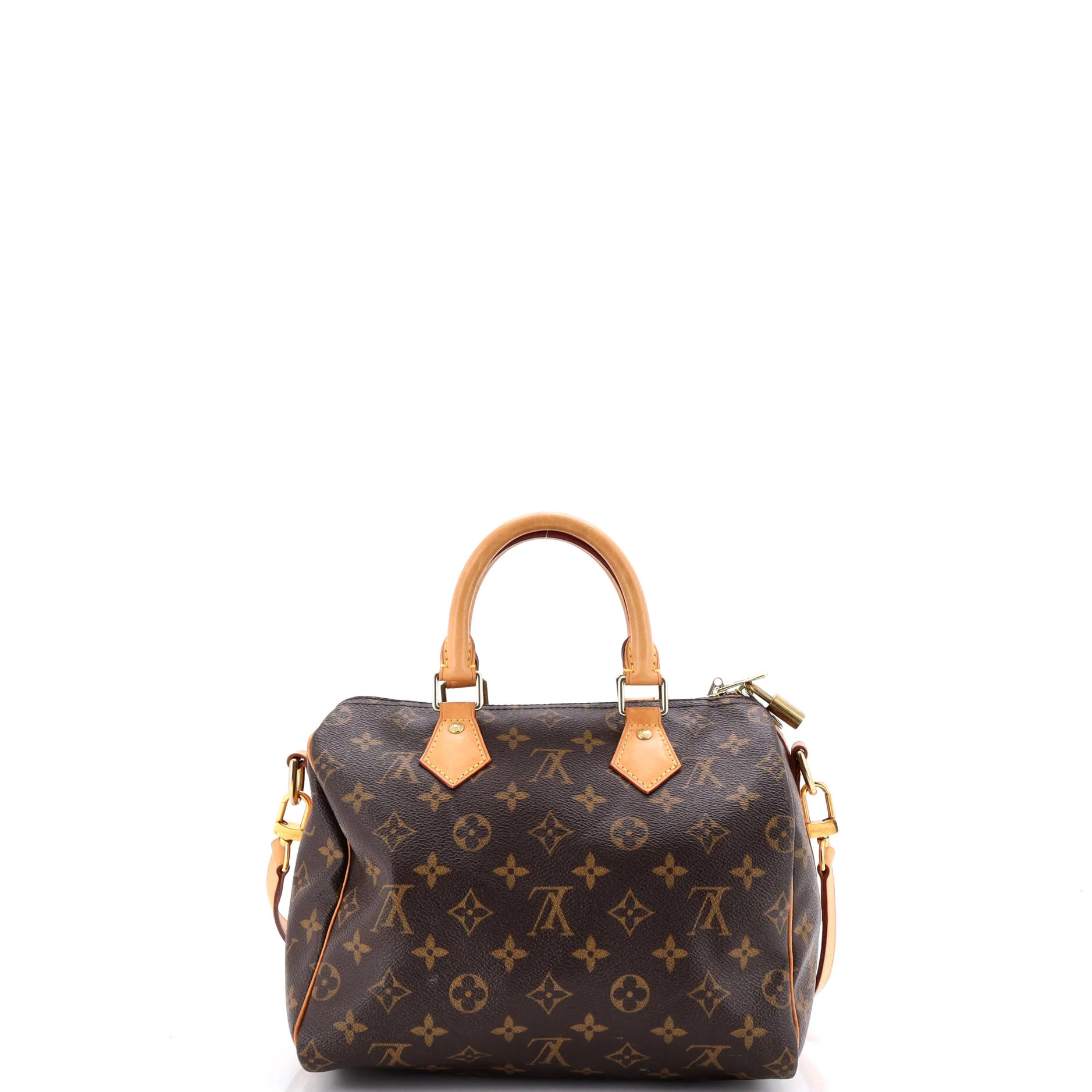 Speedy Bandouliere Bag Monogram Canvas 25 - Image 3