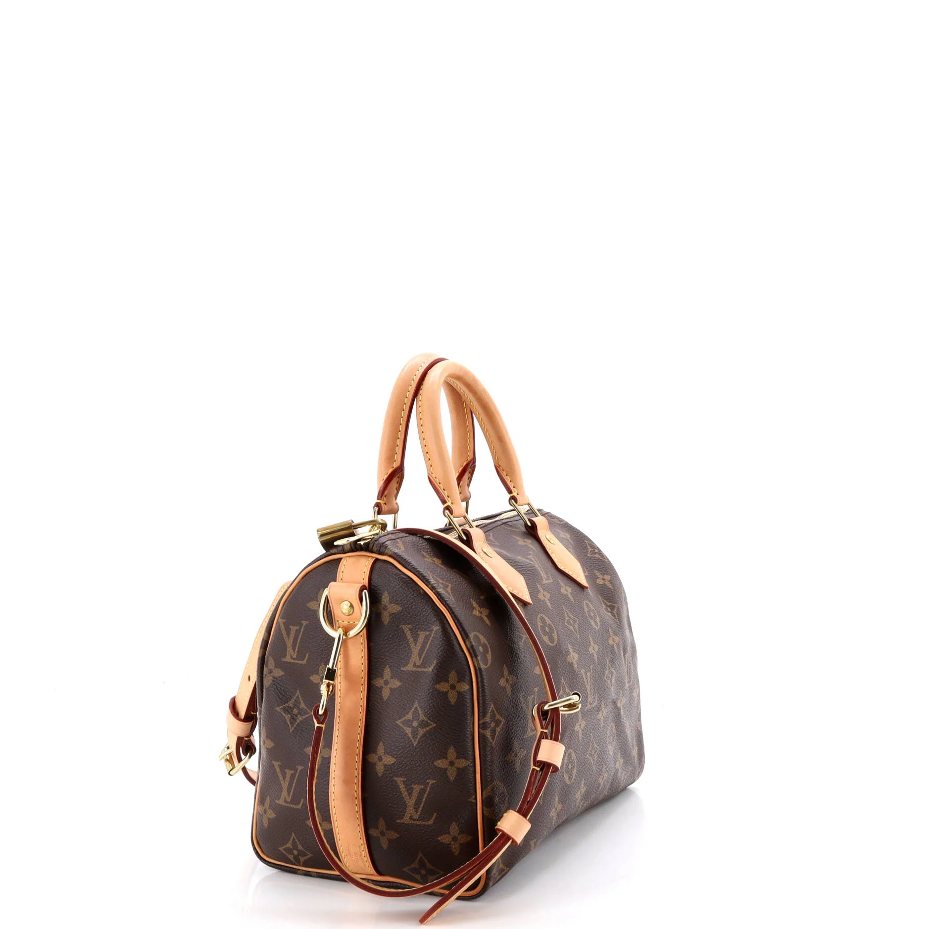 Speedy Bandouliere Bag Monogram Canvas 25 - Image 2