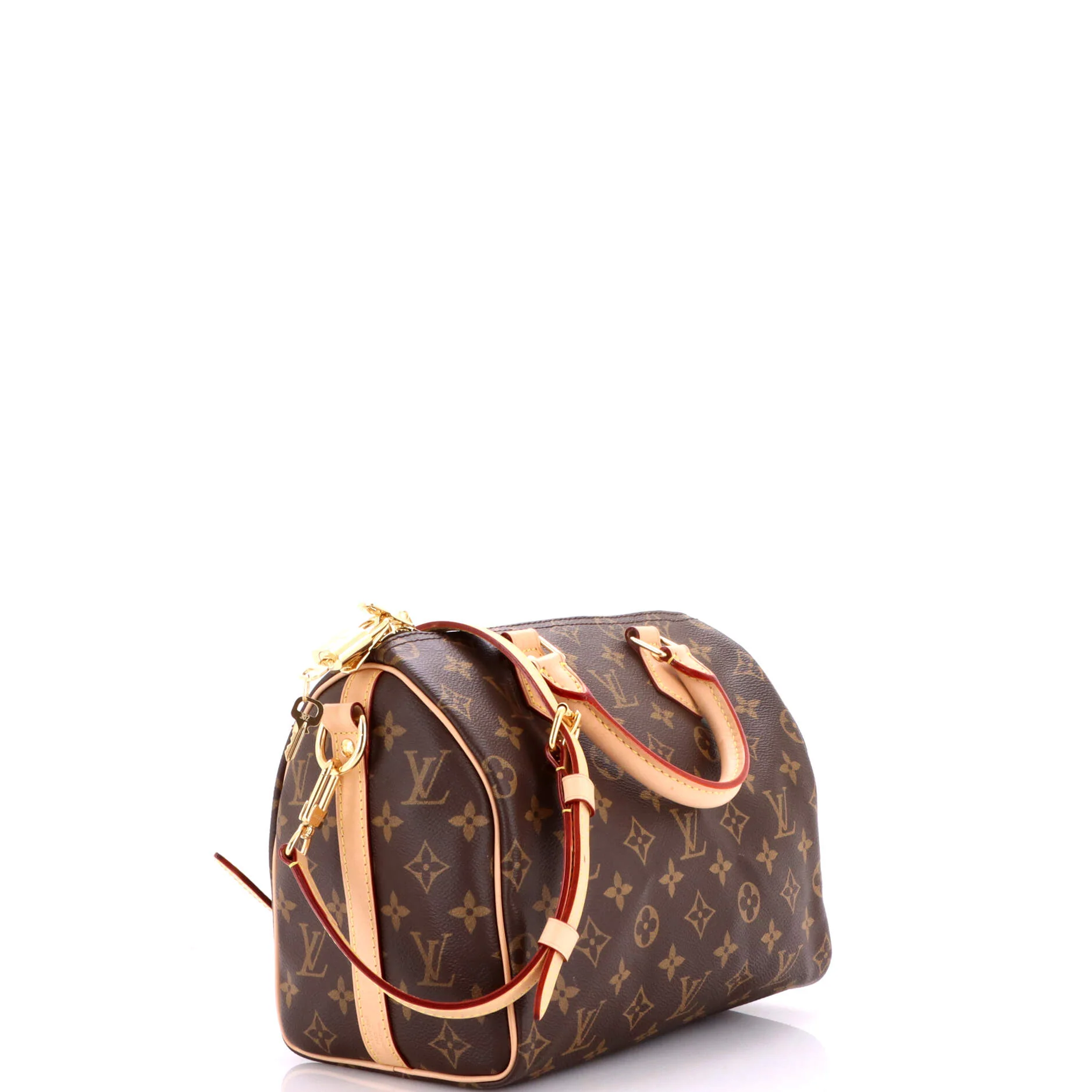 Speedy Bandouliere Bag Monogram Canvas 25 - Image 2