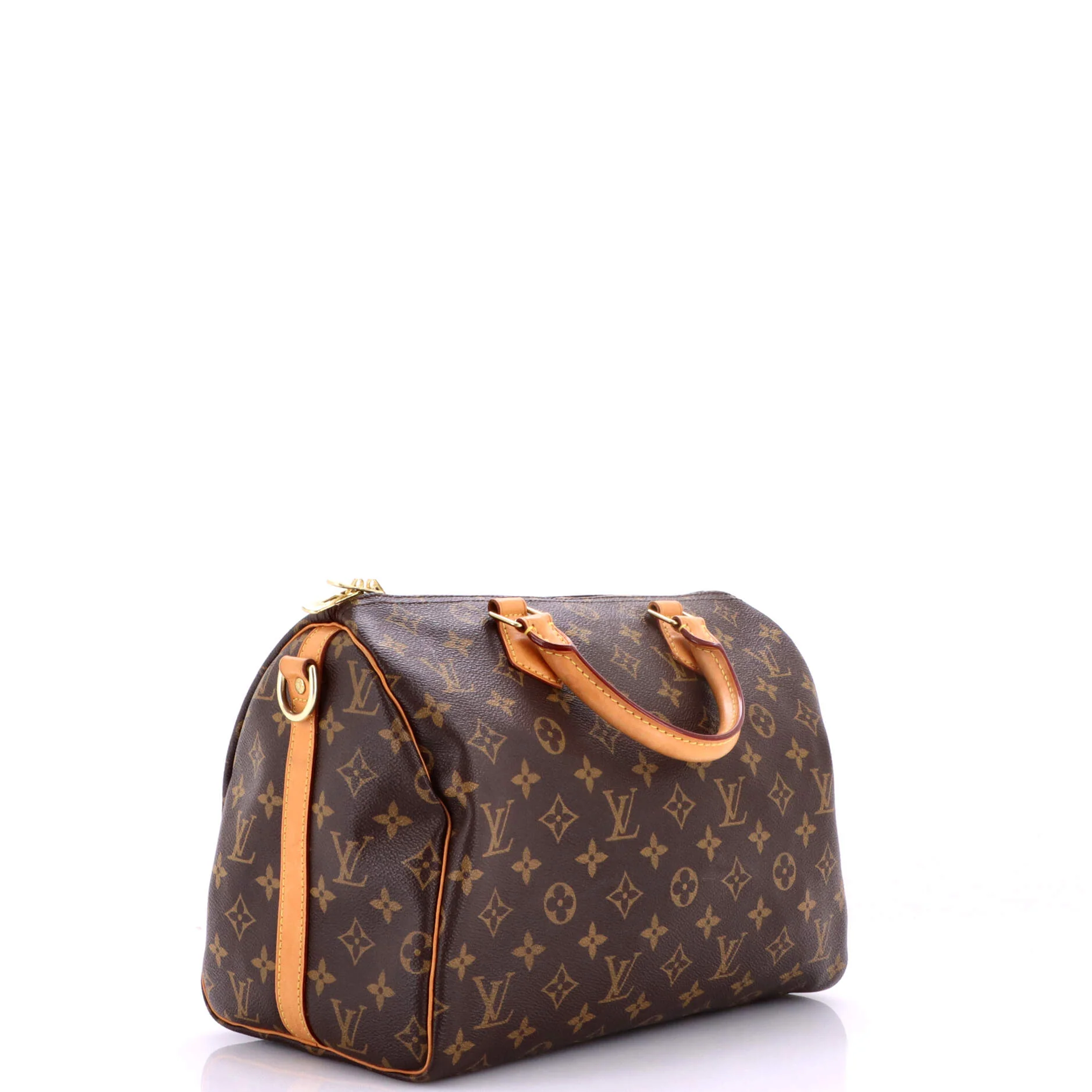 Speedy Bandouliere Bag Monogram Canvas 30 - Image 2
