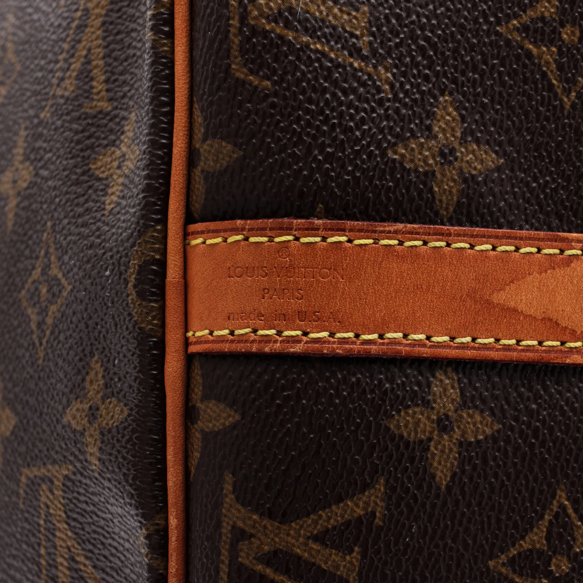 Speedy Bandouliere Bag Monogram Canvas 30 - Image 7