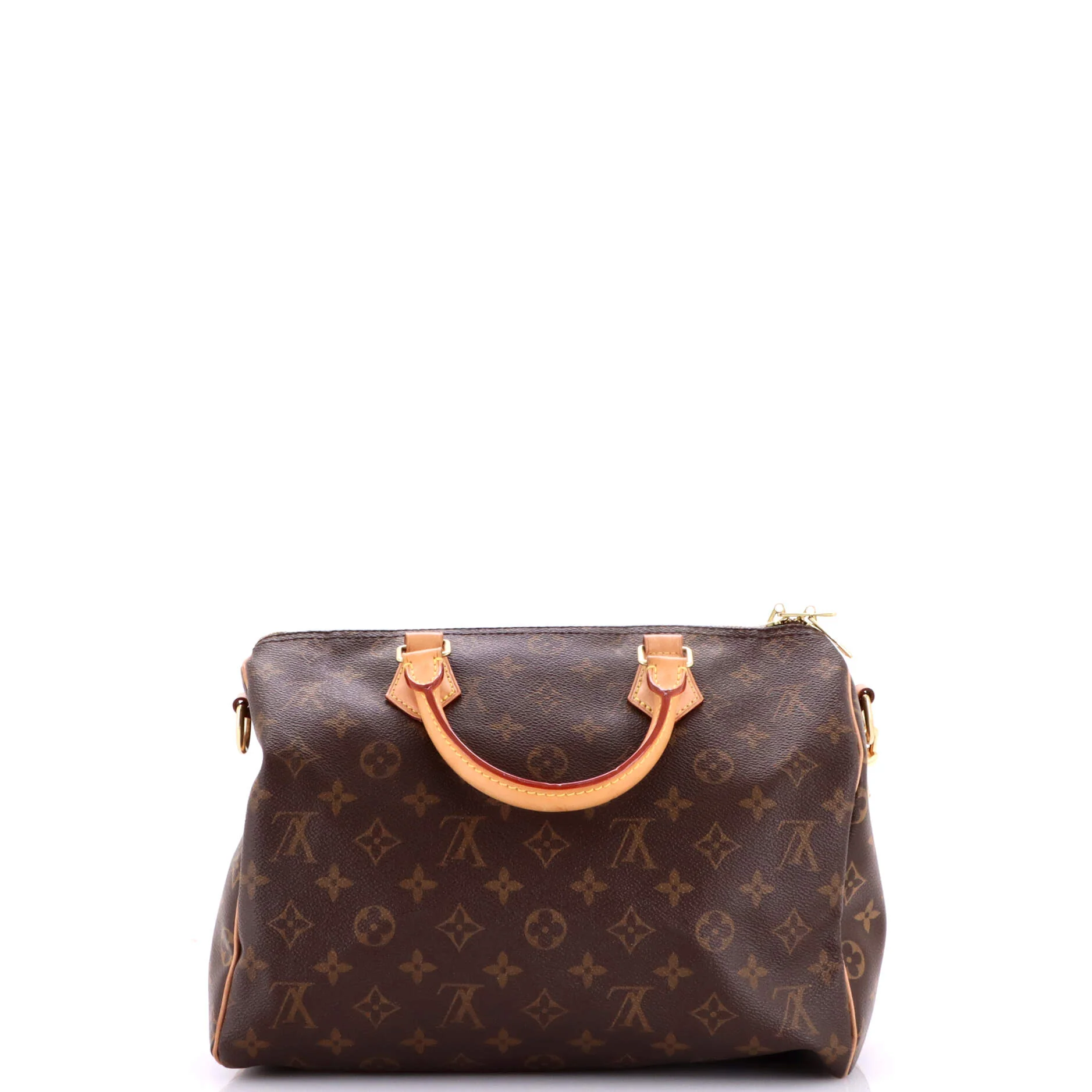 Speedy Bandouliere Bag Monogram Canvas 30 - Image 3