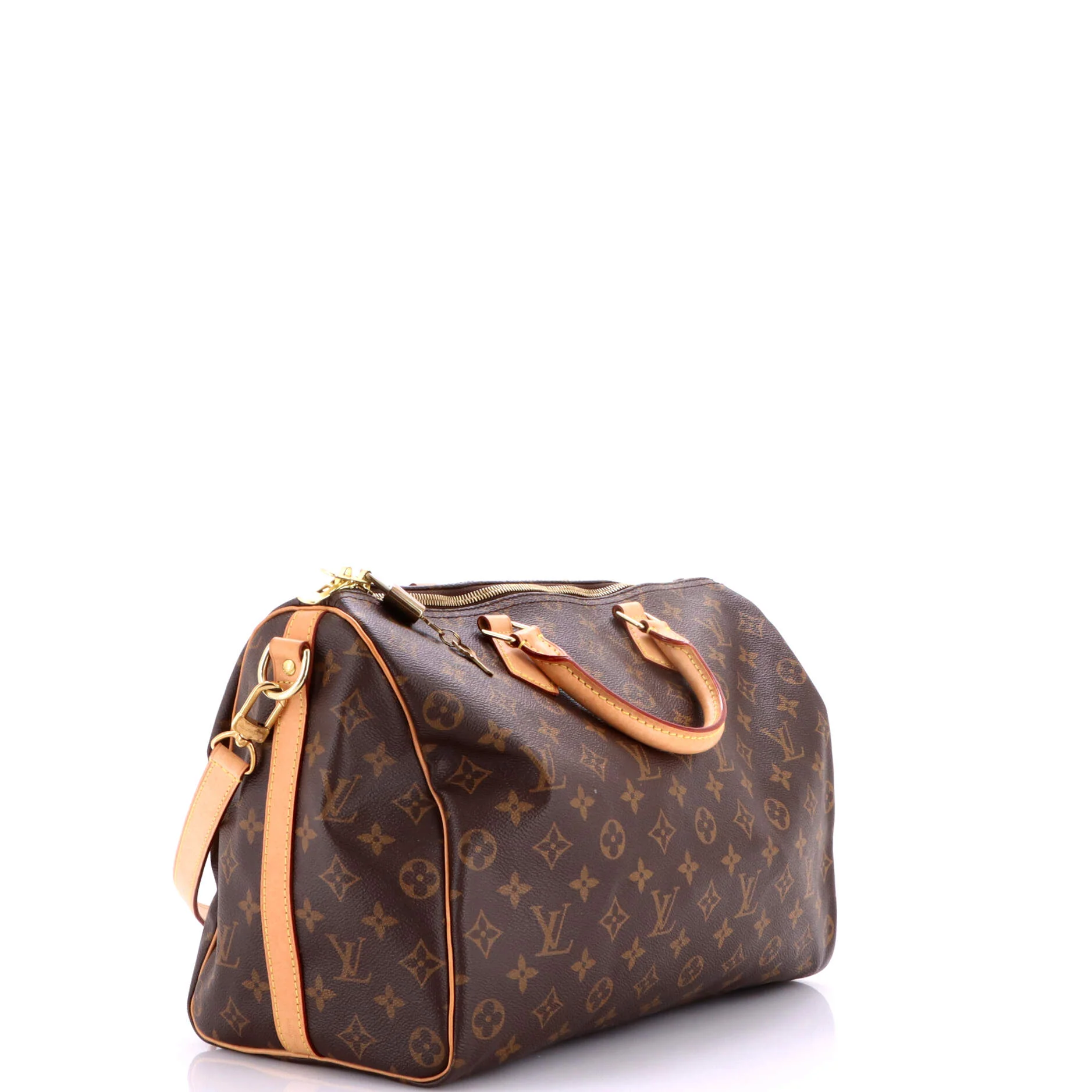 Speedy Bandouliere Bag Monogram Canvas 35 - Image 2