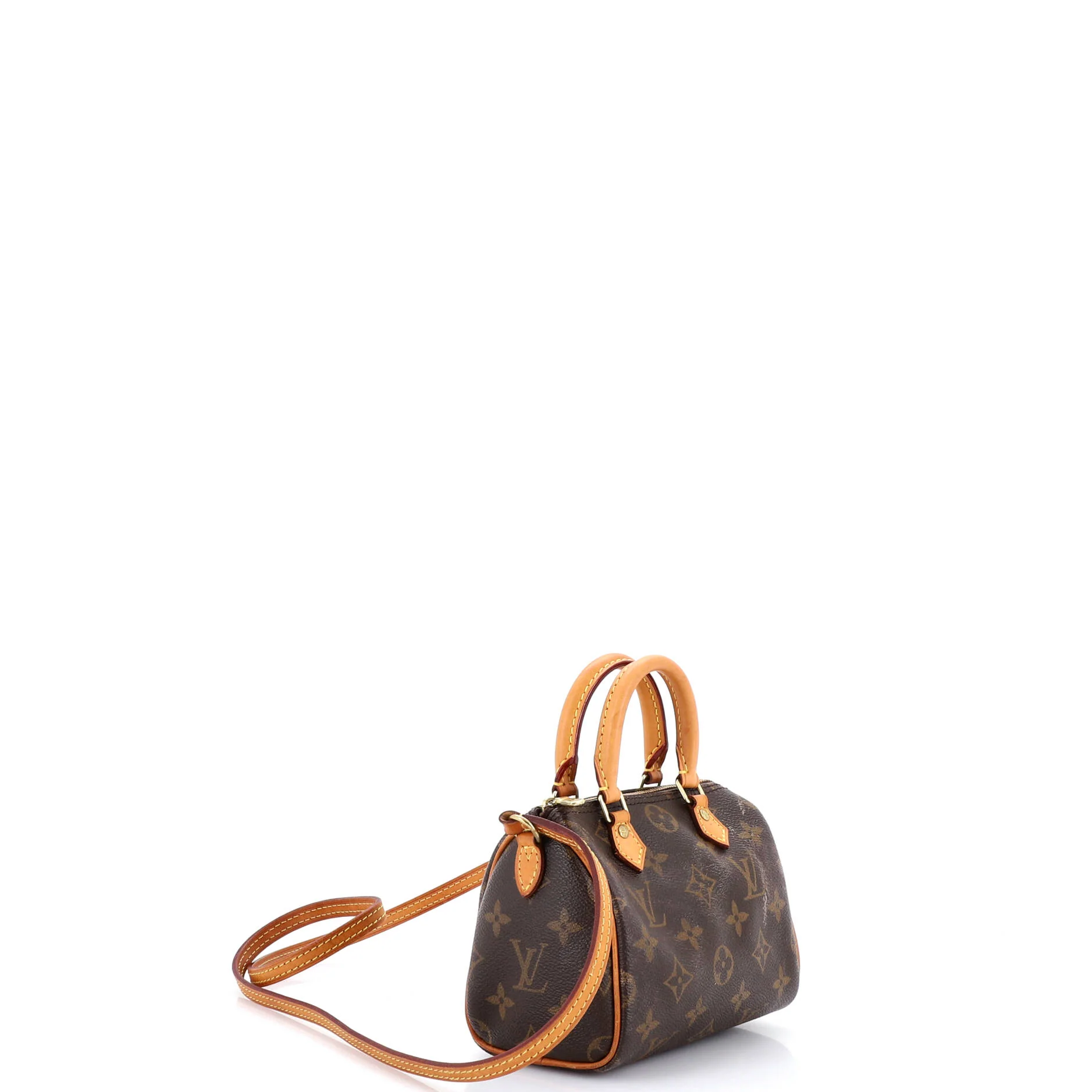 Speedy Bandouliere Bag Monogram Canvas Nano - Image 2