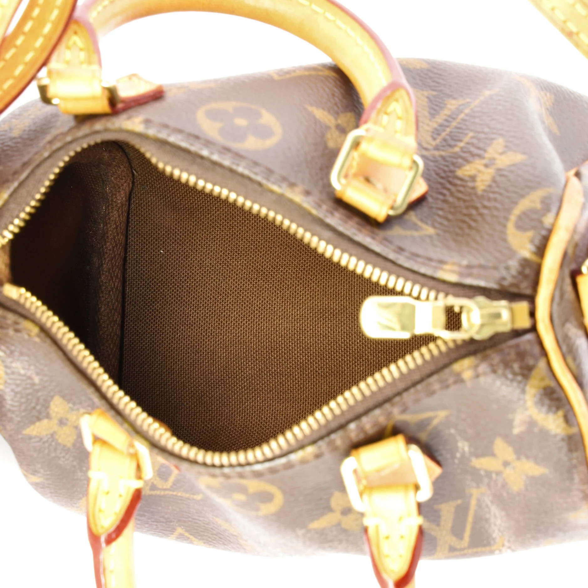 Speedy Bandouliere Bag Monogram Canvas Nano - Image 5
