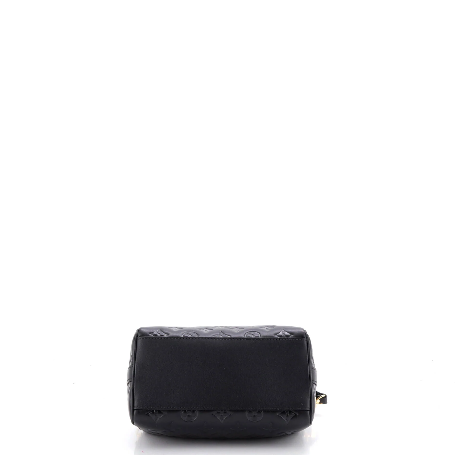 Speedy Bandouliere Bag Monogram Embossed Lambskin 22 - Image 4