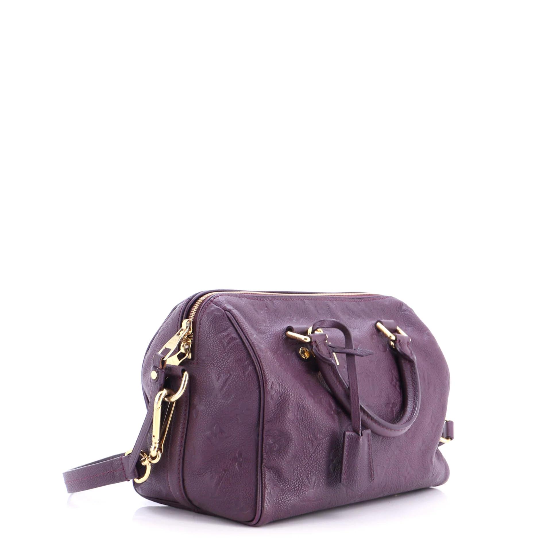 Speedy Bandouliere Bag Monogram Empreinte Leather 25 - Image 2