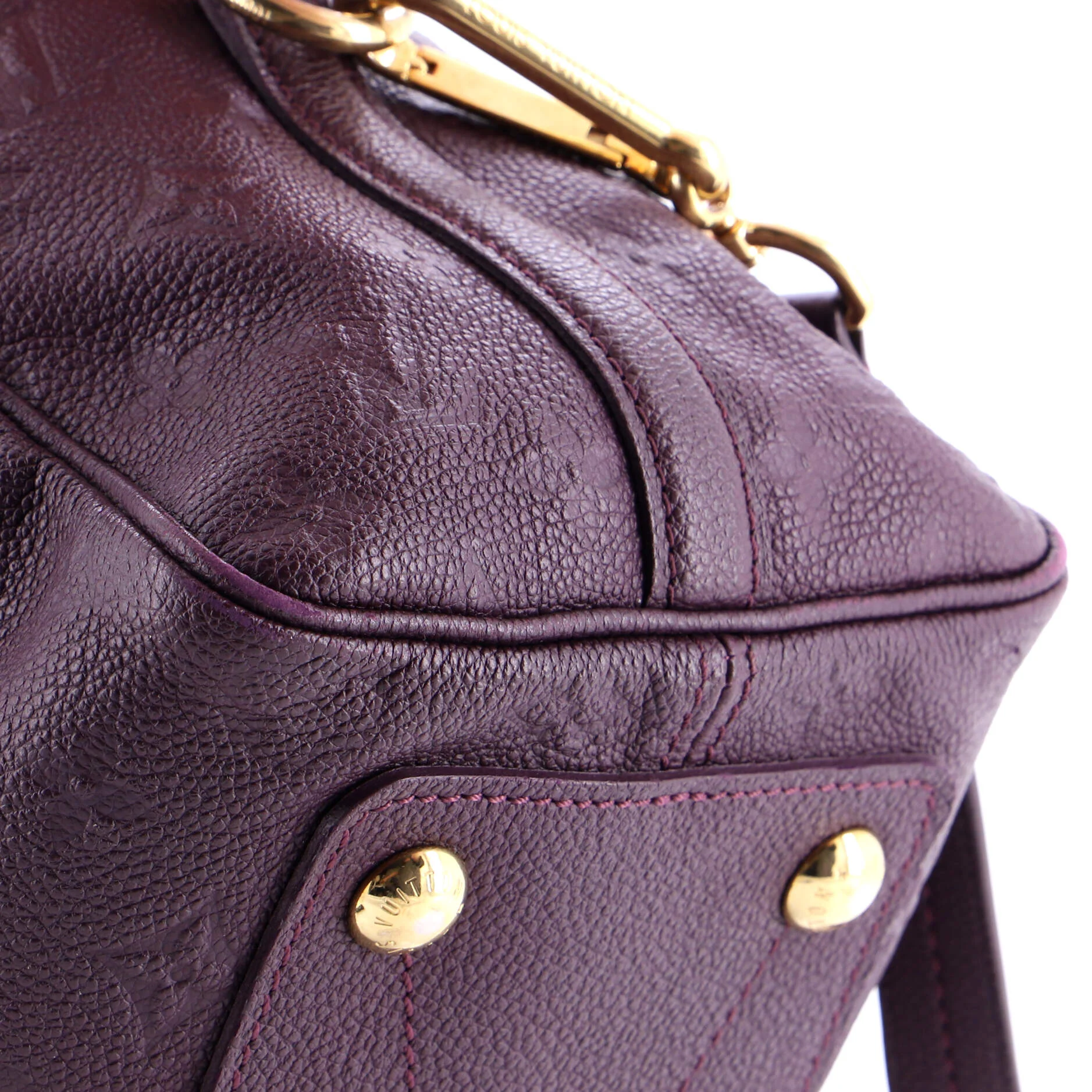 Speedy Bandouliere Bag Monogram Empreinte Leather 25 - Image 6