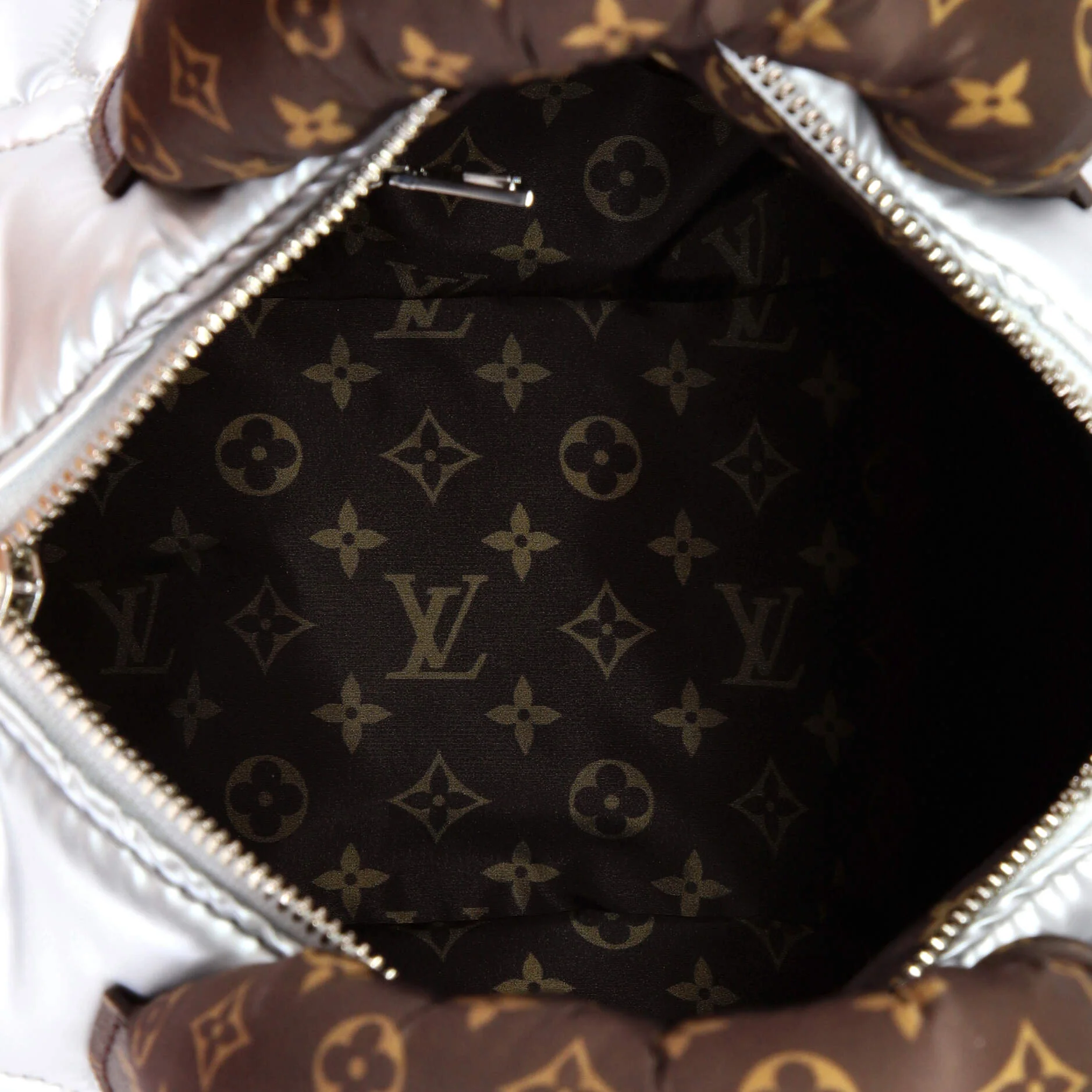 Speedy Bandouliere Bag Monogram Quilted Econyl Nylon 25 - Image 5