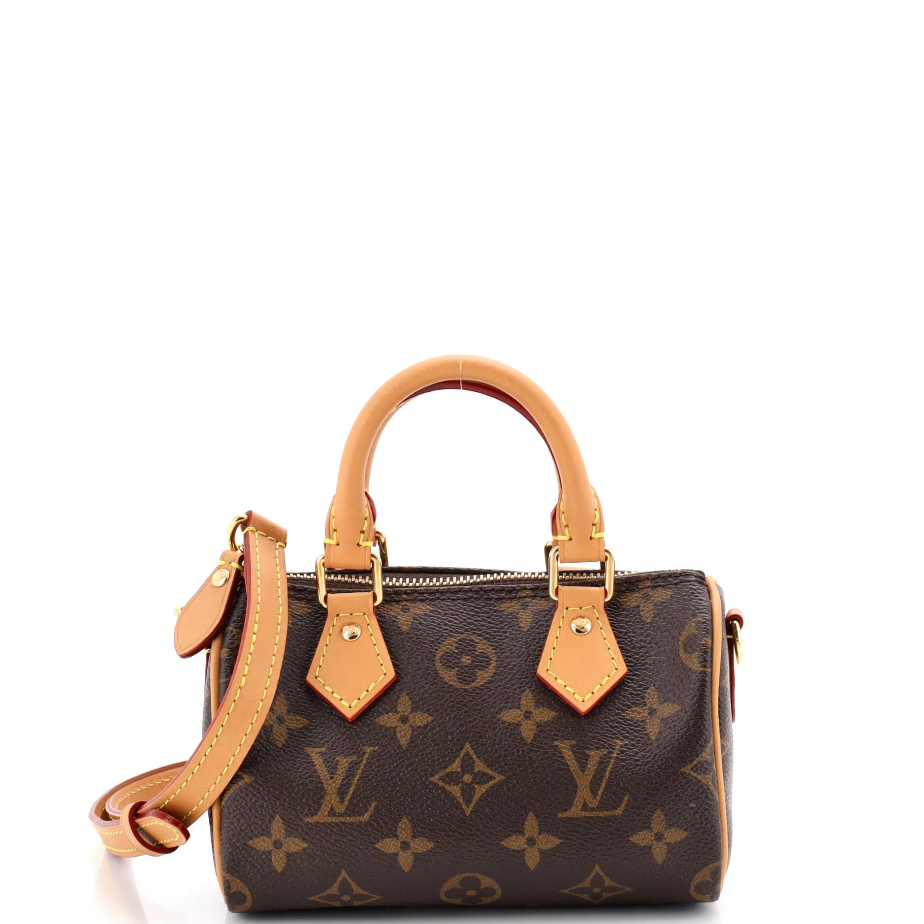 Speedy Bandouliere NM Bag Monogram Canvas Nano