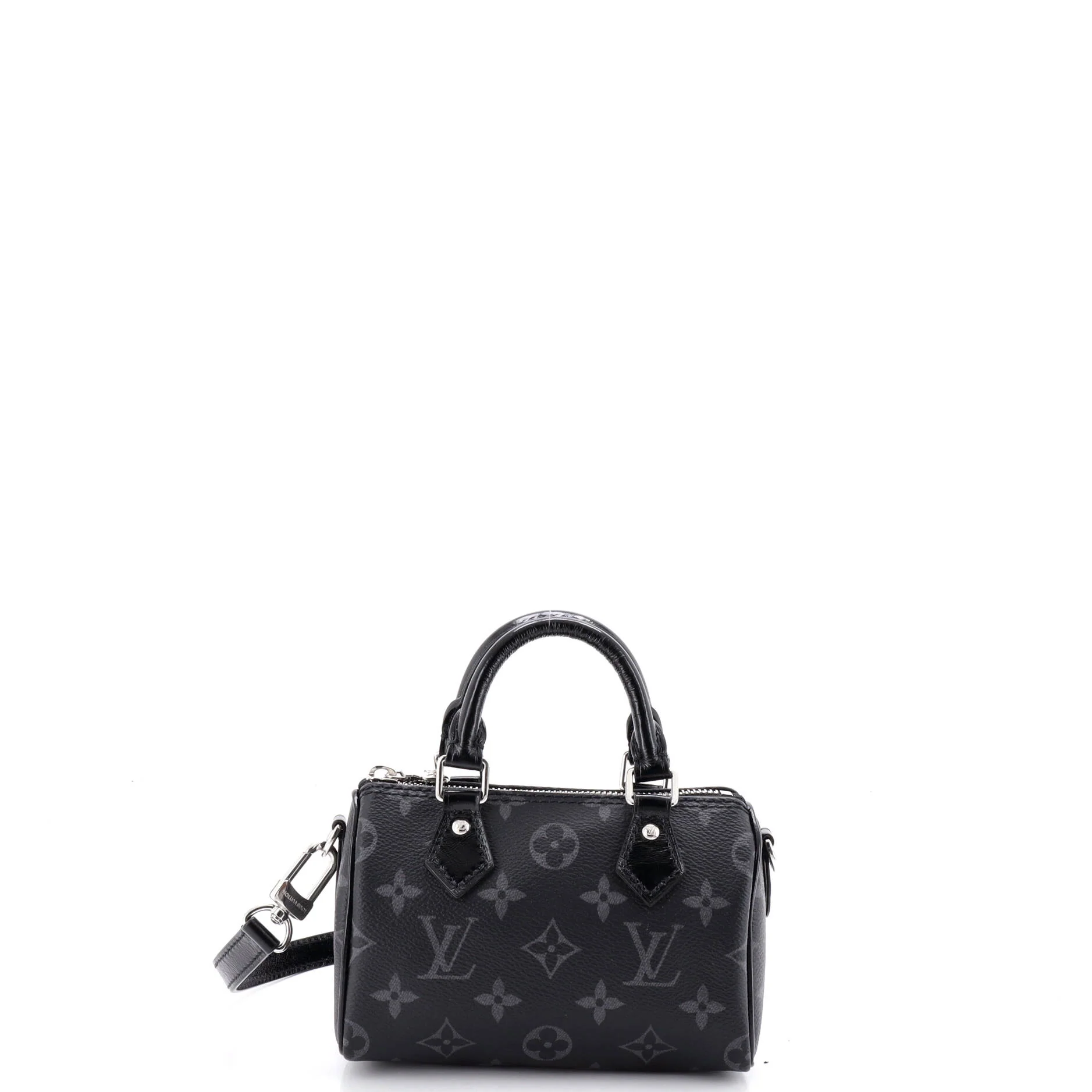 Speedy Bandouliere NM Bag Monogram Eclipse Canvas Nano