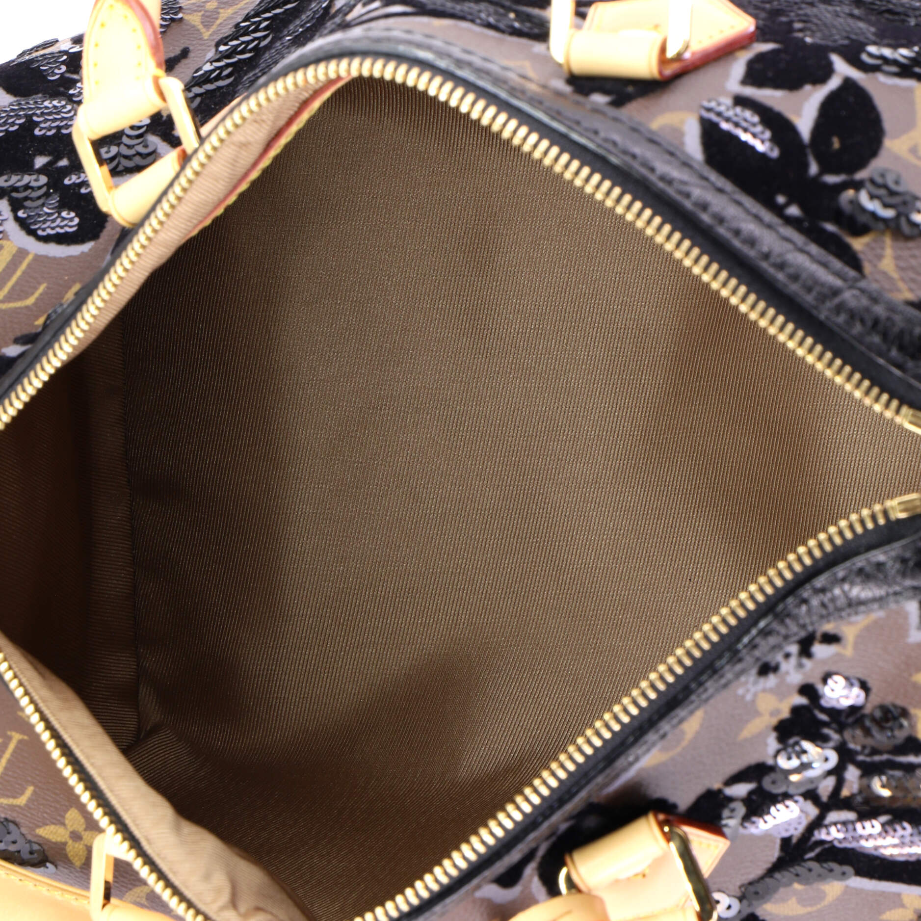 Speedy Handbag Fleur De Jais Monogram Canvas 30 - Image 5