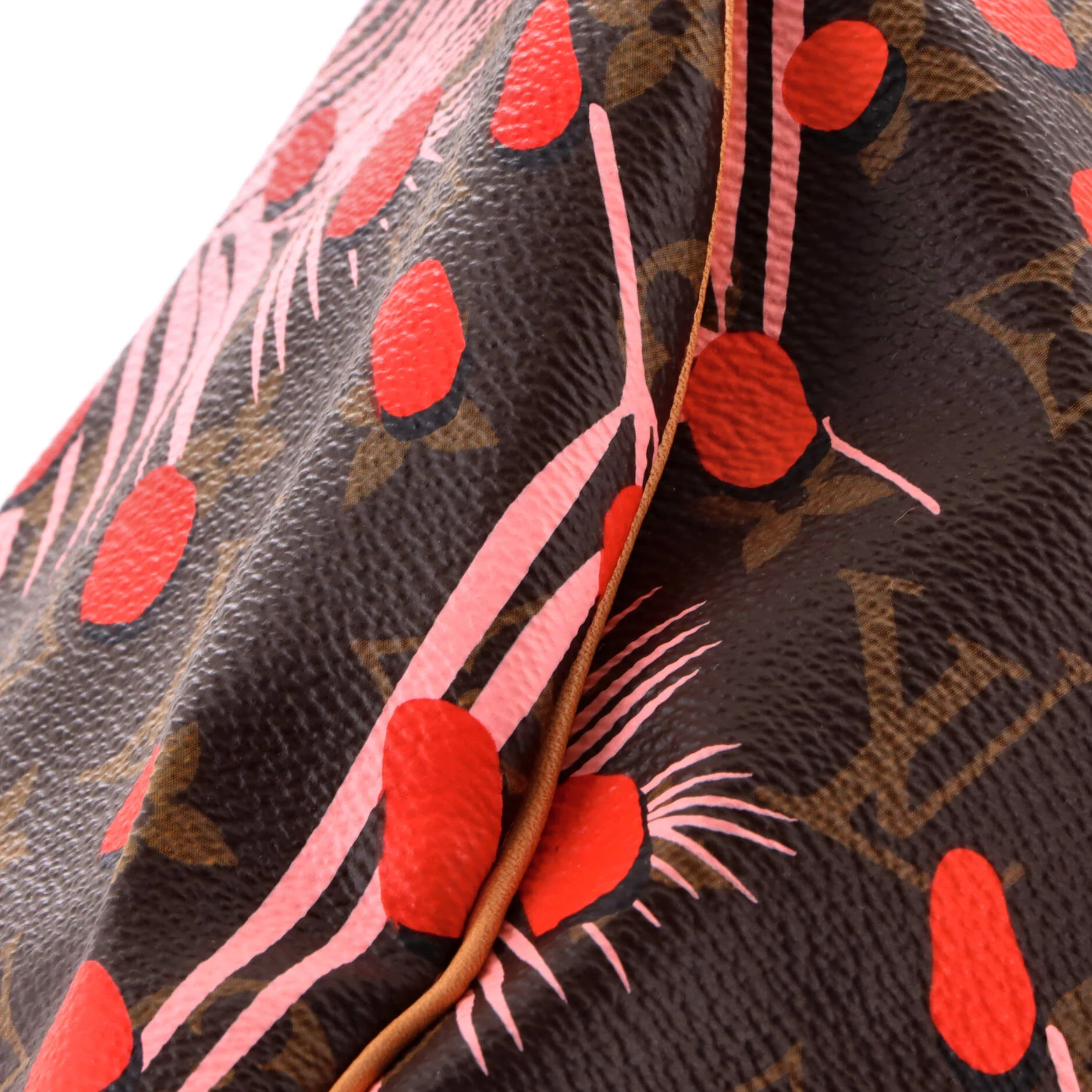 Speedy Handbag Limited Edition Monogram Jungle Dots 30 - Image 7