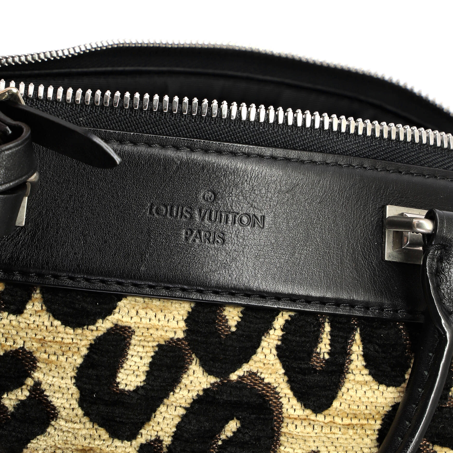 Speedy Handbag Limited Edition Stephen Sprouse Leopard Chenille - Image 6