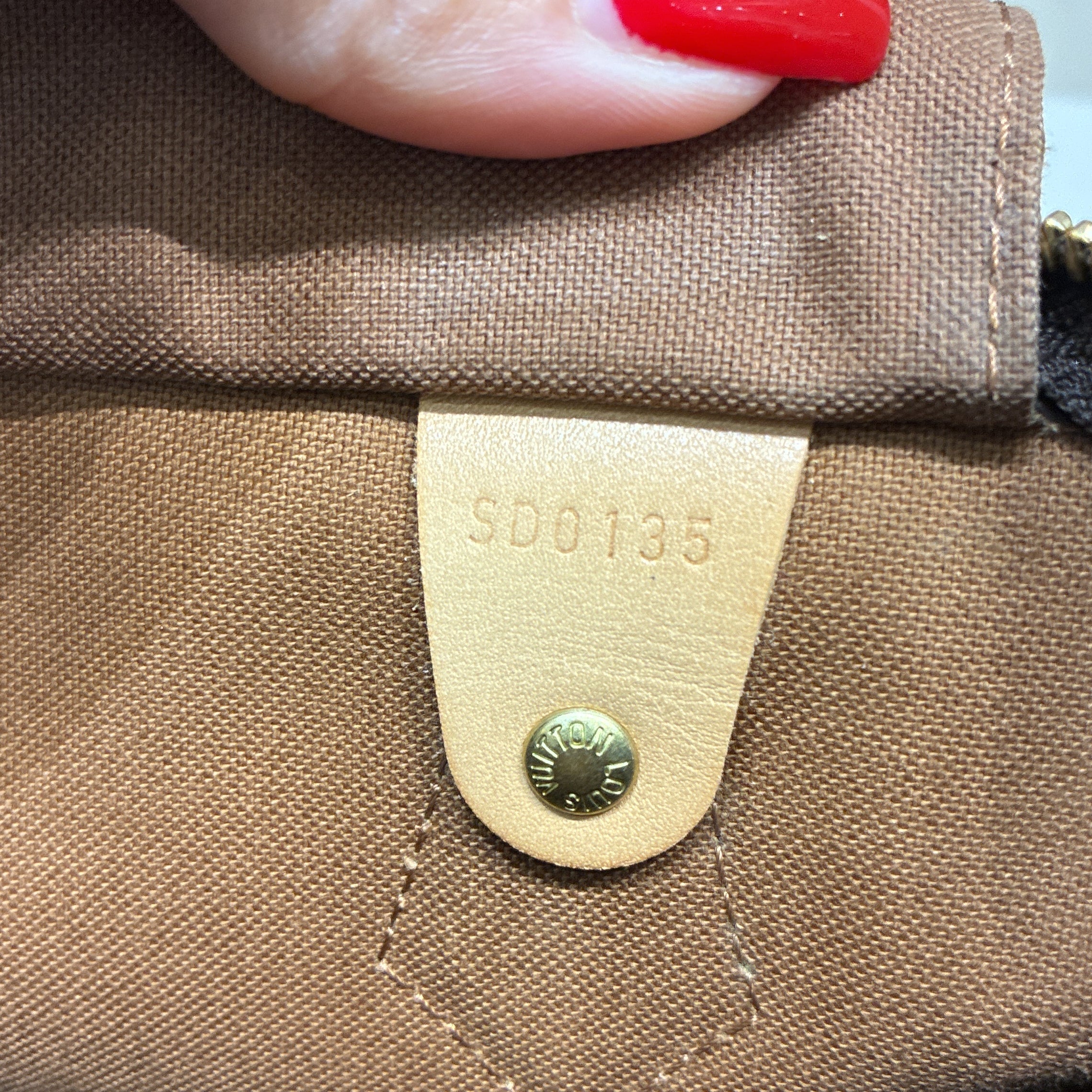 Speedy Handbag Monogram Canvas 30 - Image 9