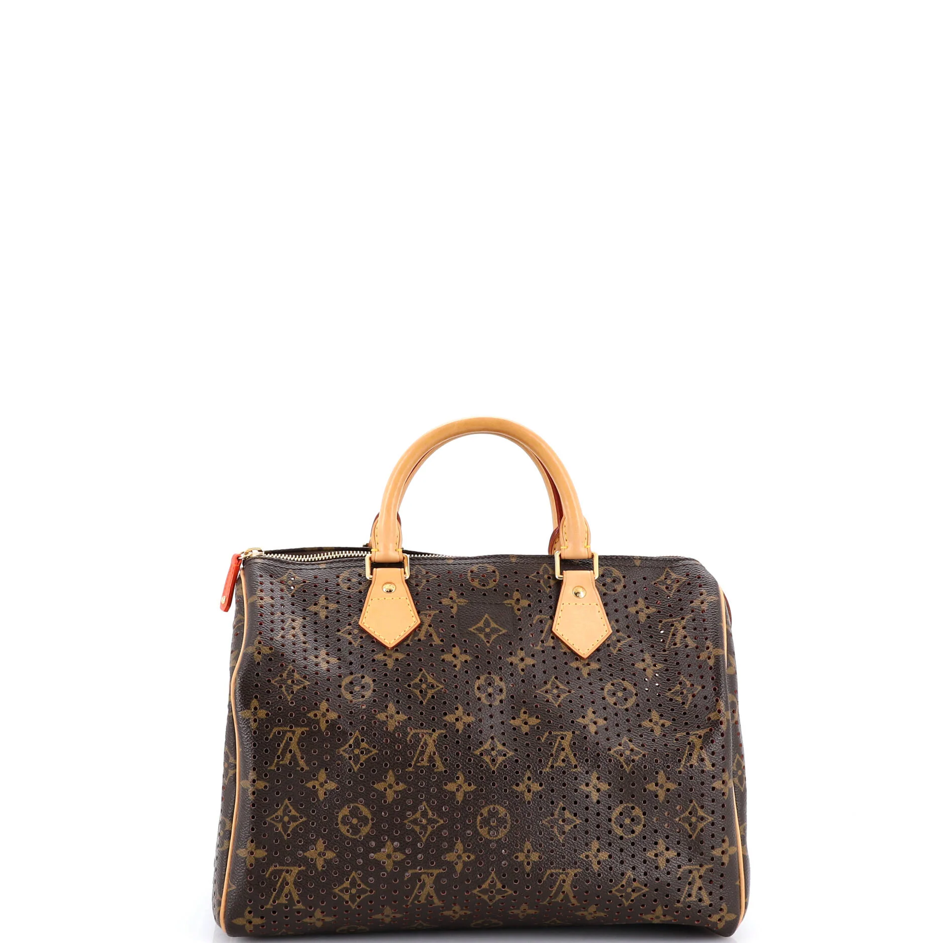 Speedy Handbag Perforated Monogram Canvas 30 - Image 3