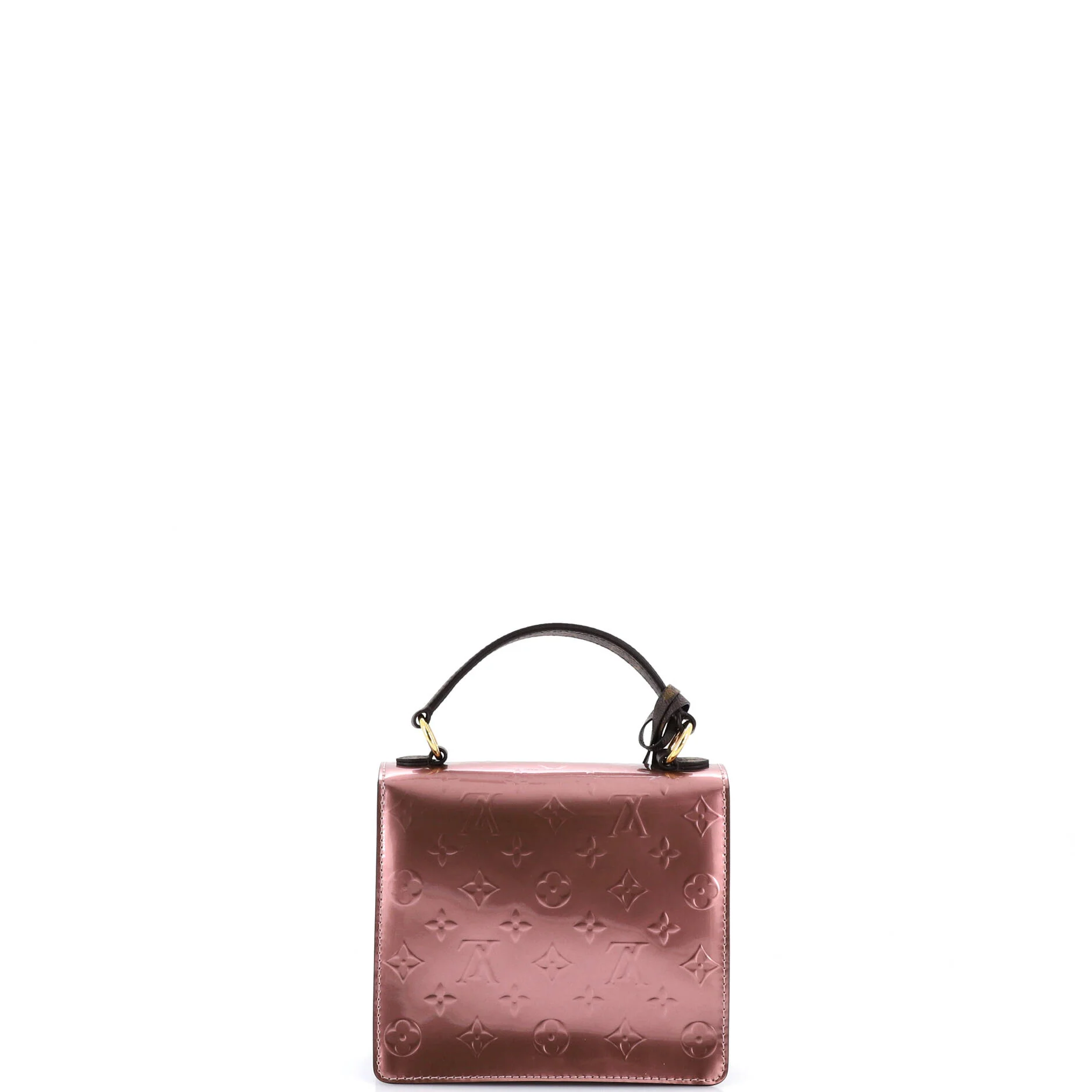 Spring Street NM Handbag Monogram Vernis with Monogram Canvas - Image 3