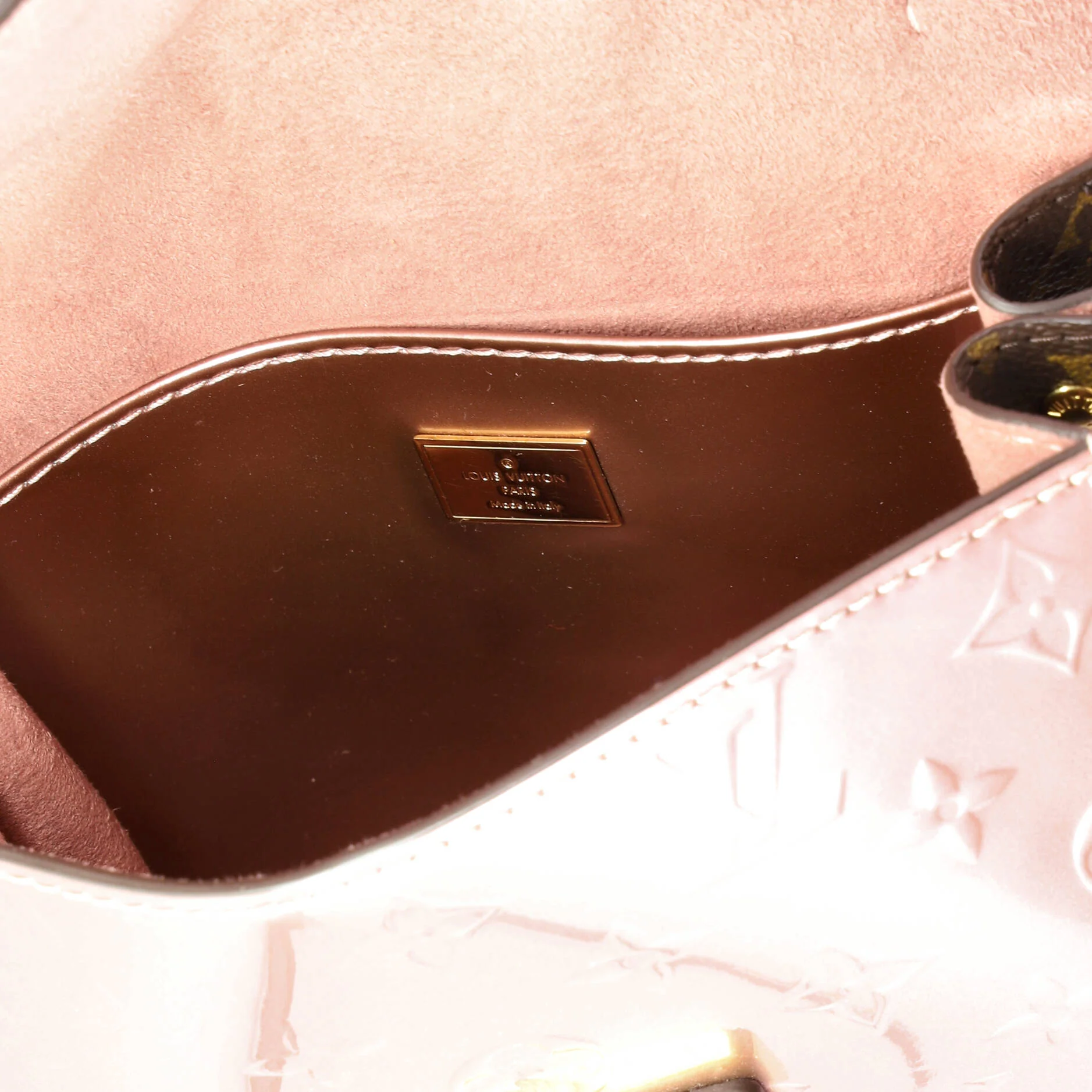 Spring Street NM Handbag Monogram Vernis with Monogram Canvas - Image 6