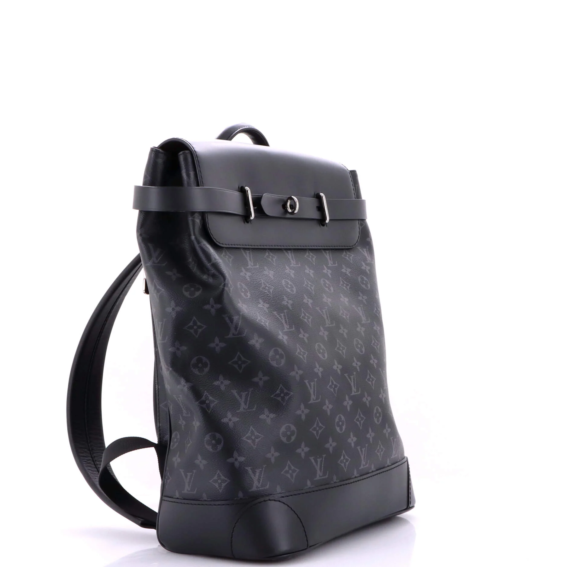 Steamer Backpack Monogram Eclipse Canvas - Image 2