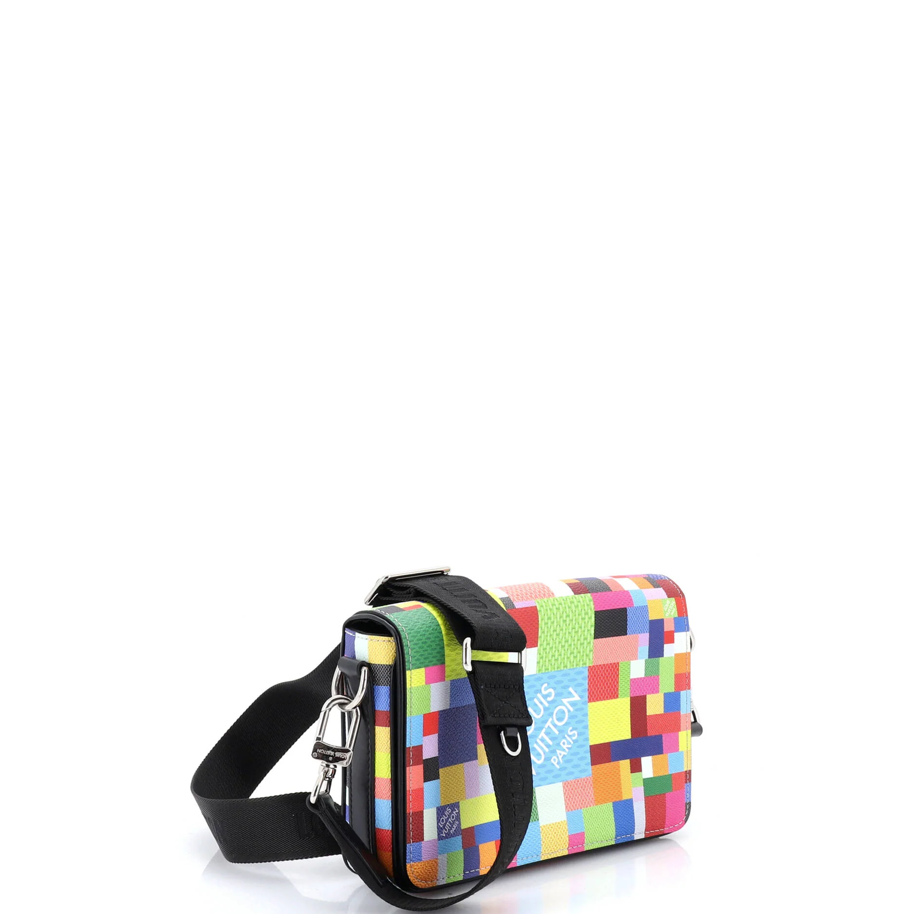 Studio Messenger Bag Limited Edition Multicolor Damier Graphite 3D - Image 2