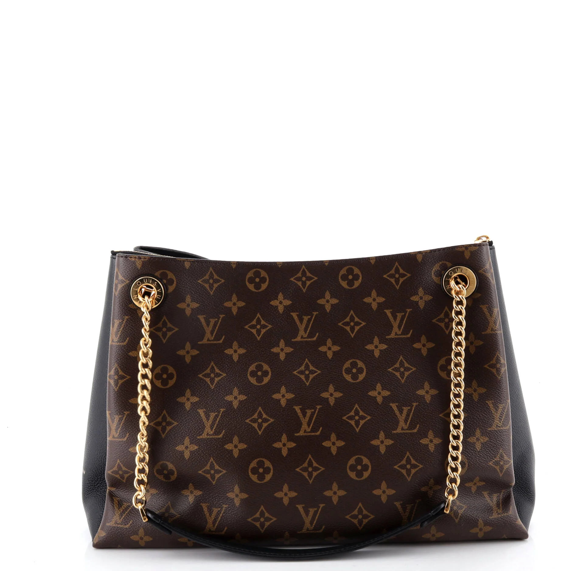 Surene Handbag Monogram Canvas with Leather MM - Image 3