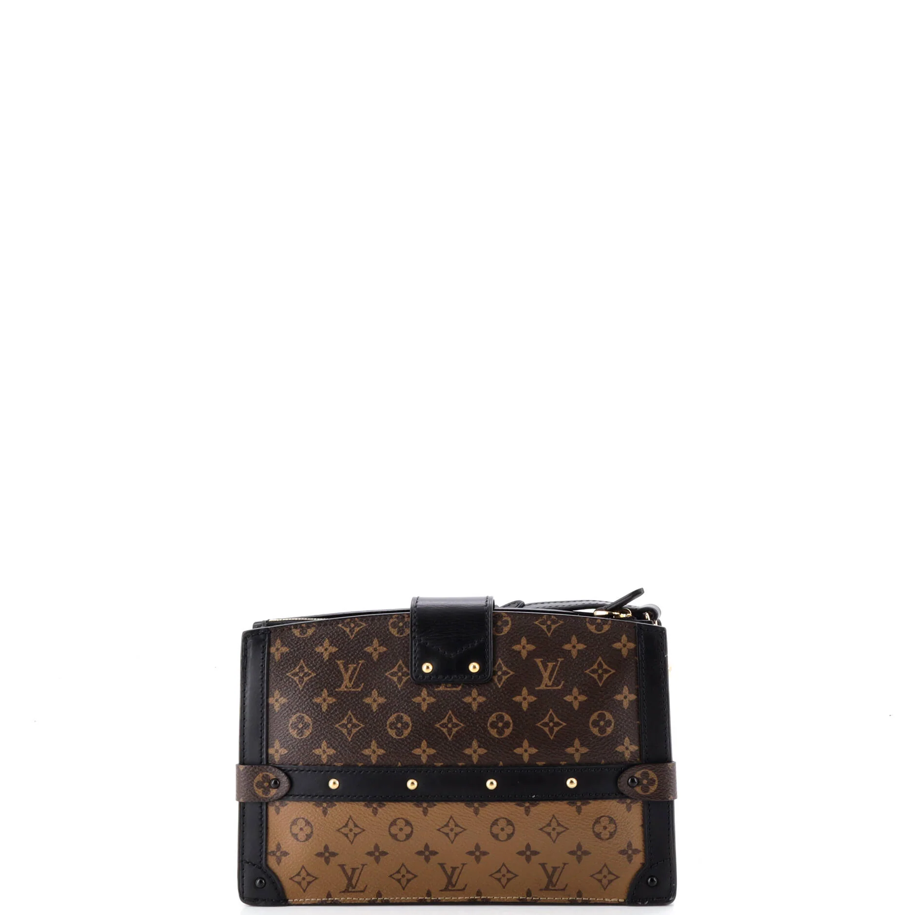 Trunk Clutch Reverse Monogram Canvas - Image 3