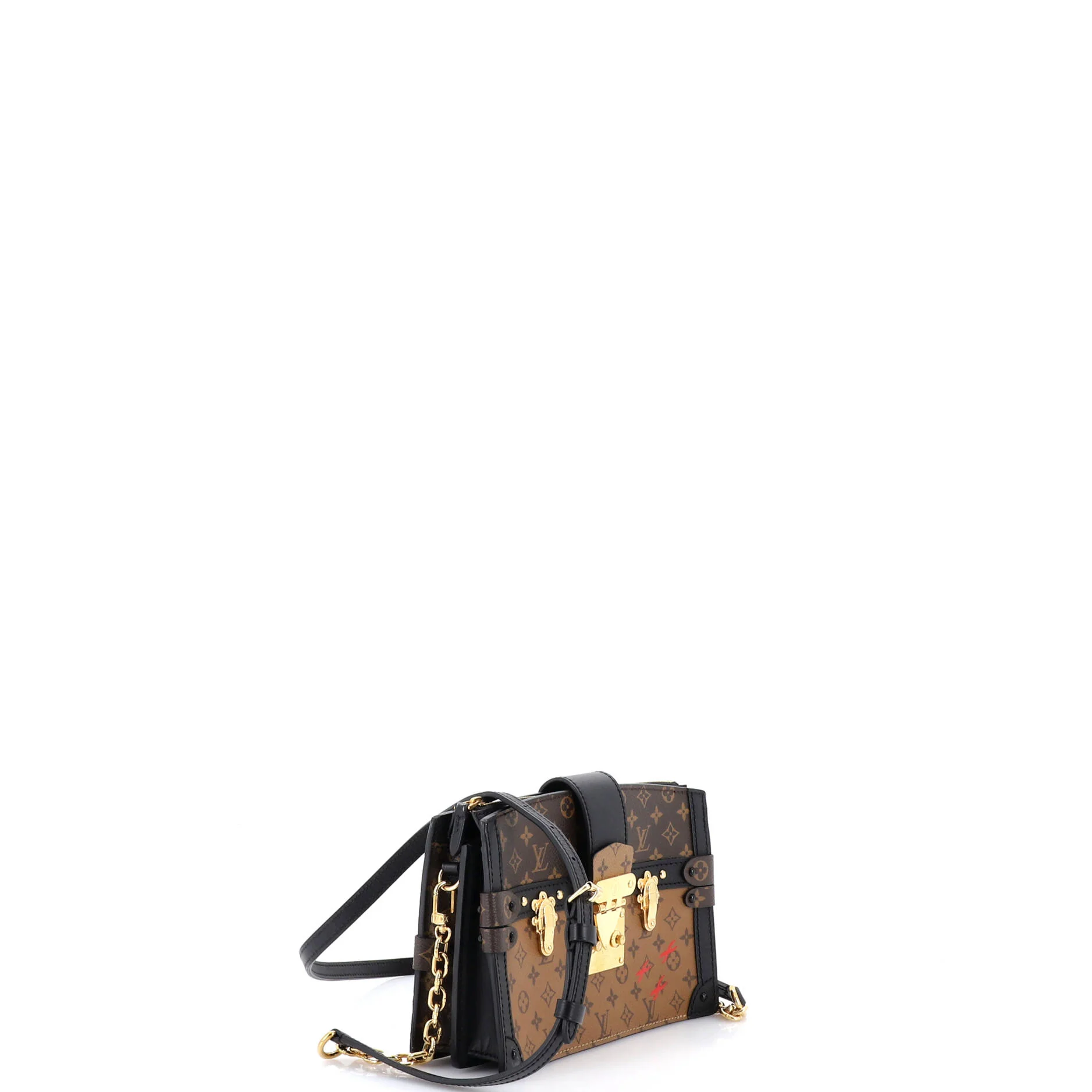 Trunk Clutch Reverse Monogram Canvas - Image 2