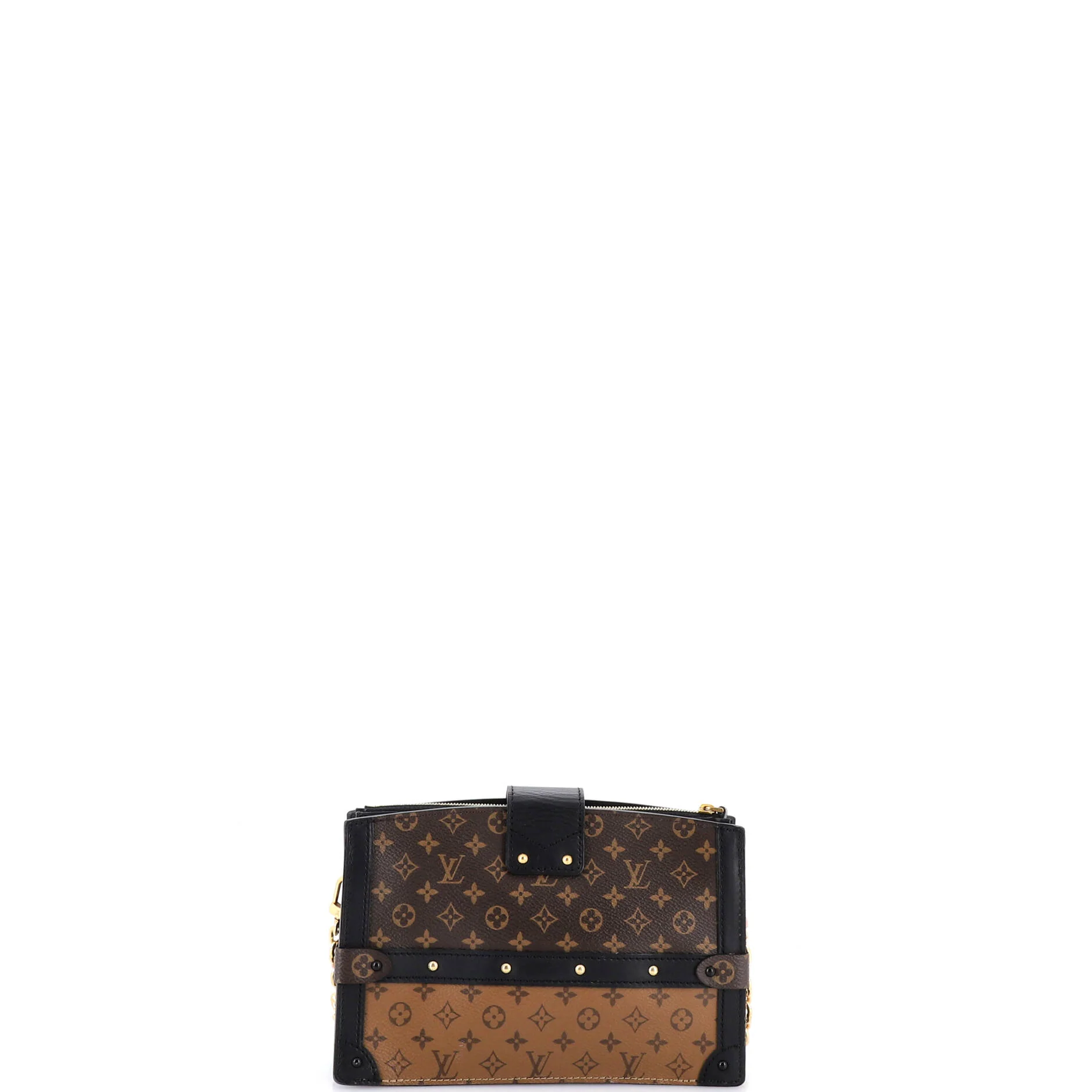 Trunk Clutch Reverse Monogram Canvas - Image 3