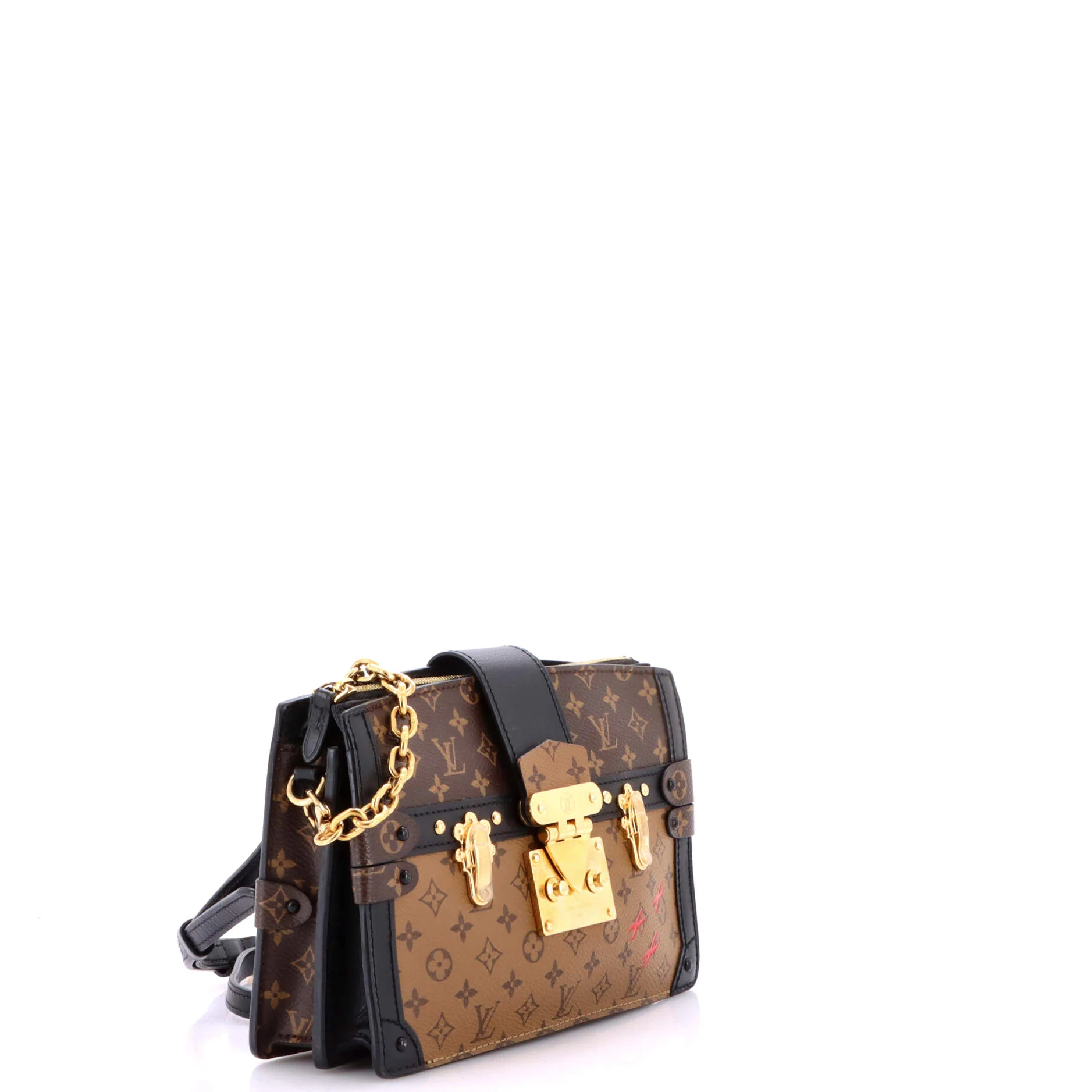 Trunk Clutch Reverse Monogram Canvas - Image 2