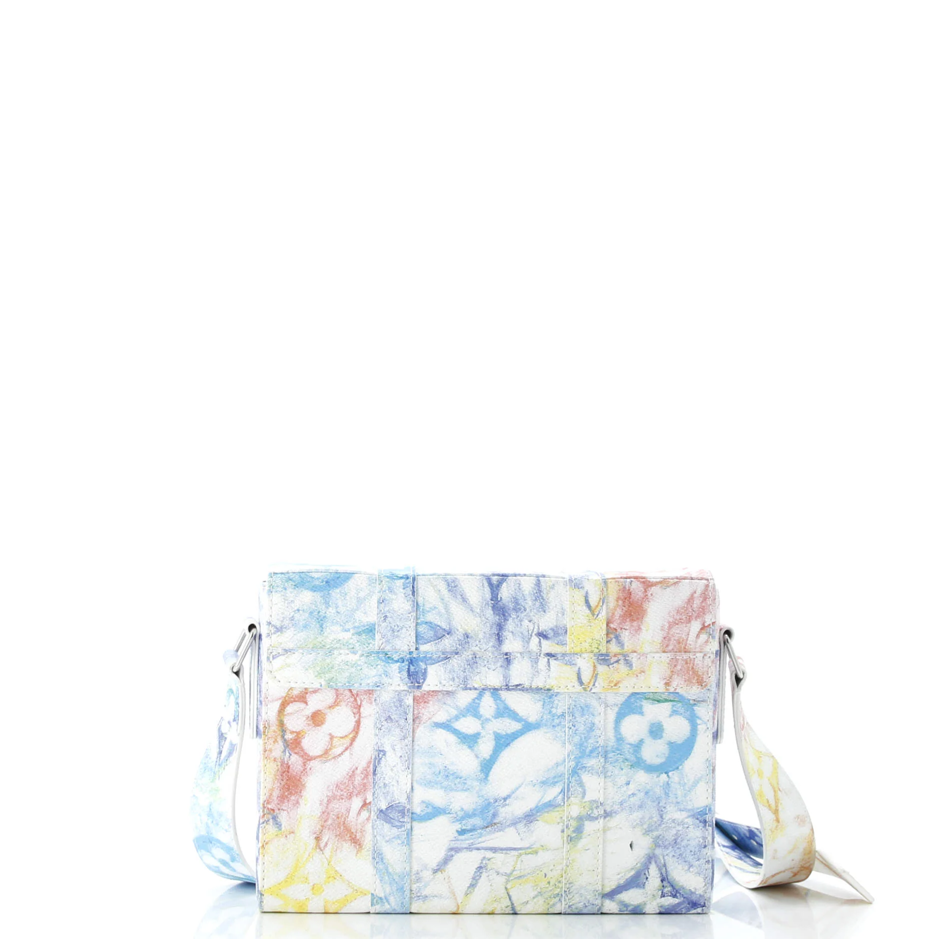 Trunk Messenger Bag Limited Edition Monogram Pastel Multicolor - Image 3