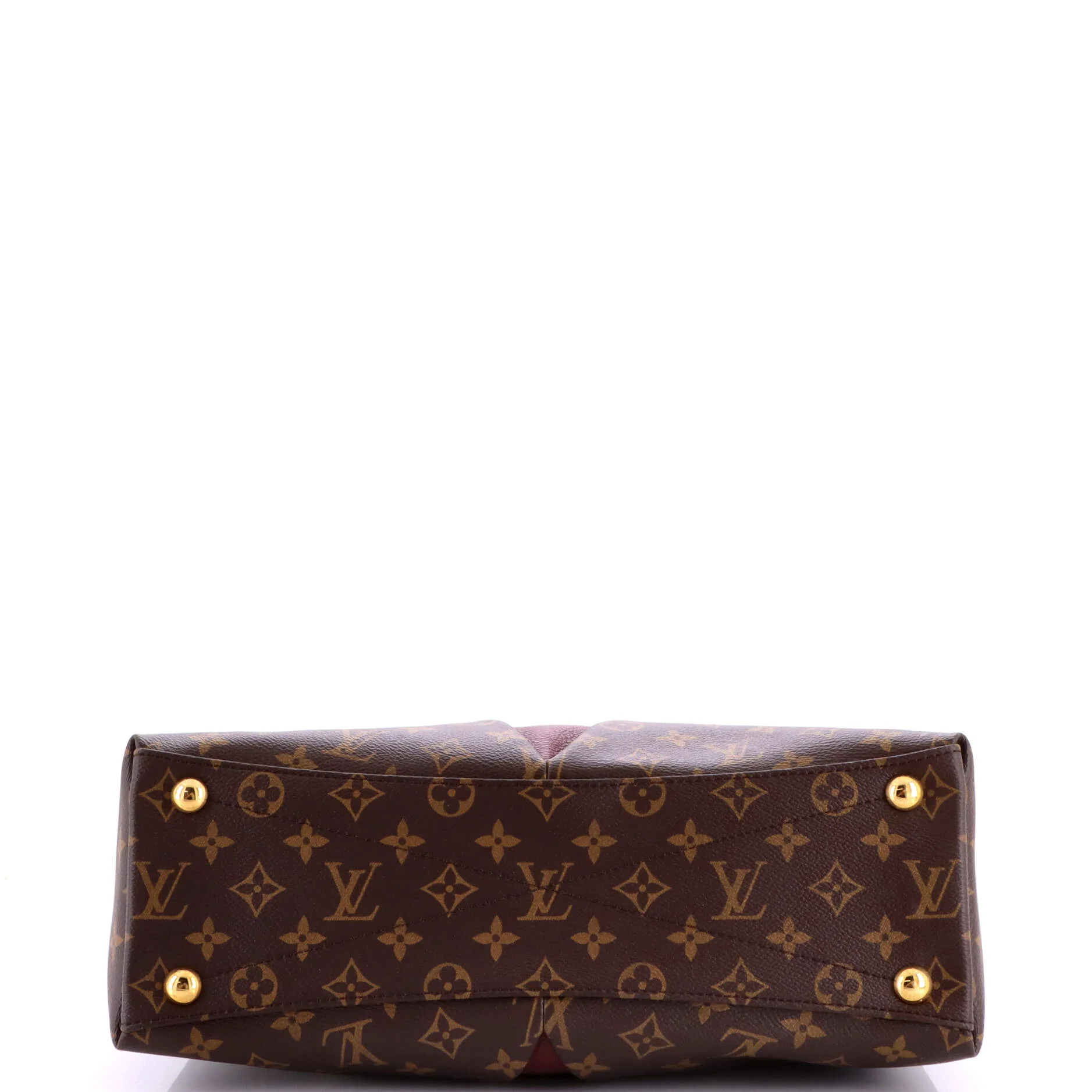 V Tote Monogram Canvas and Leather MM - Image 4