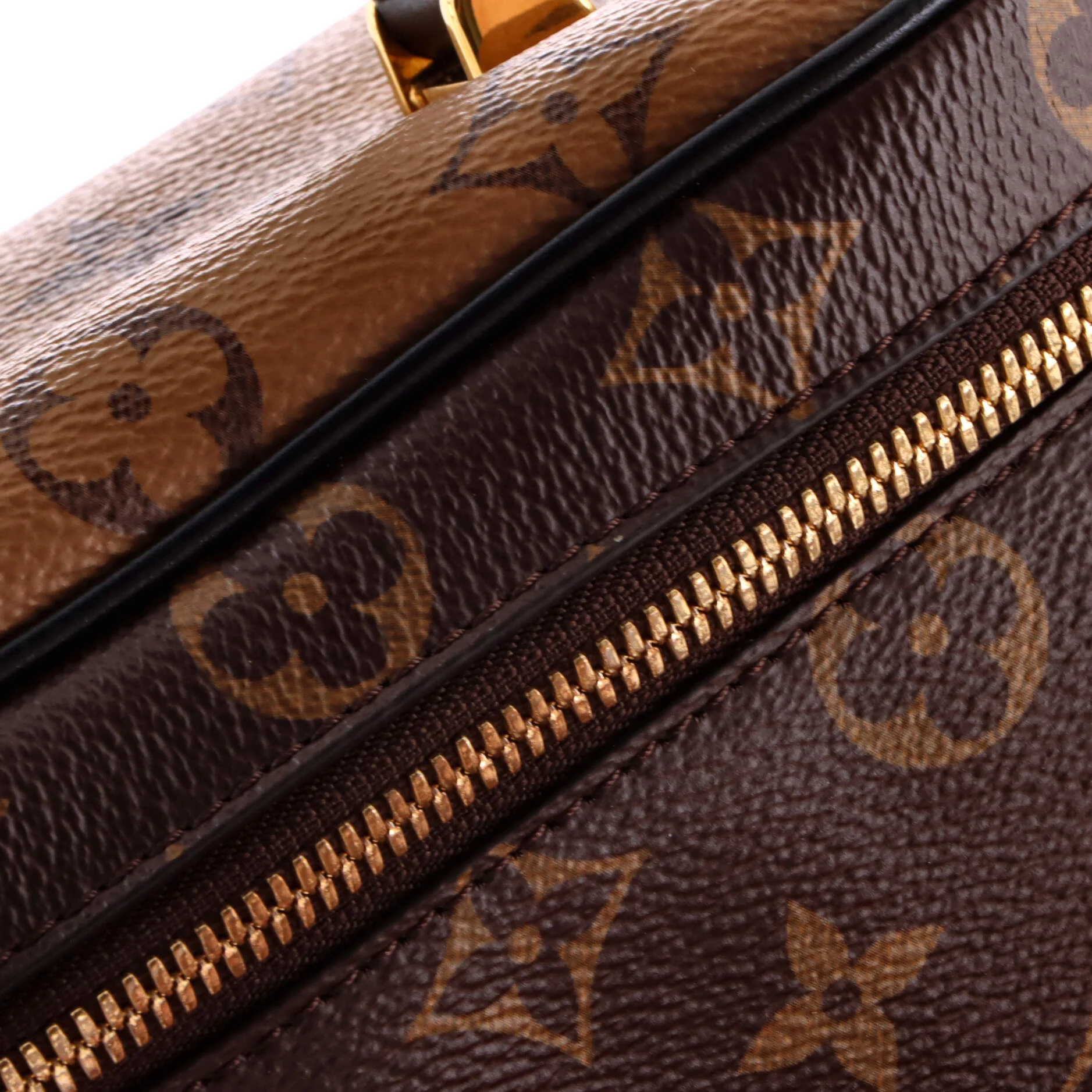 Vanity Handbag Reverse Monogram Canvas PM - Image 6