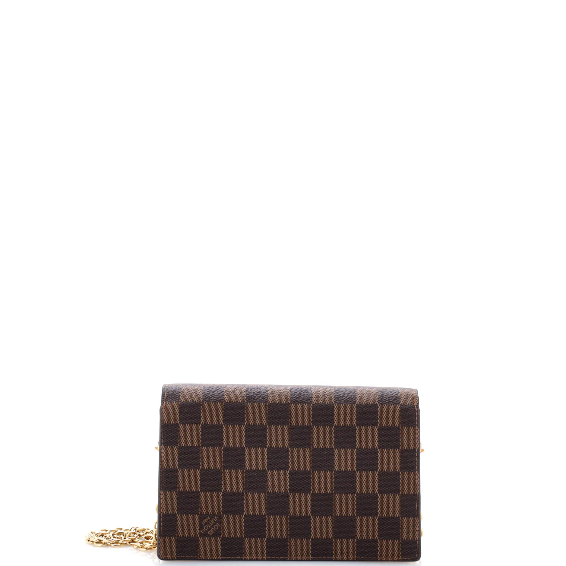 Vavin Chain Wallet NM Damier with Leather - Image 3